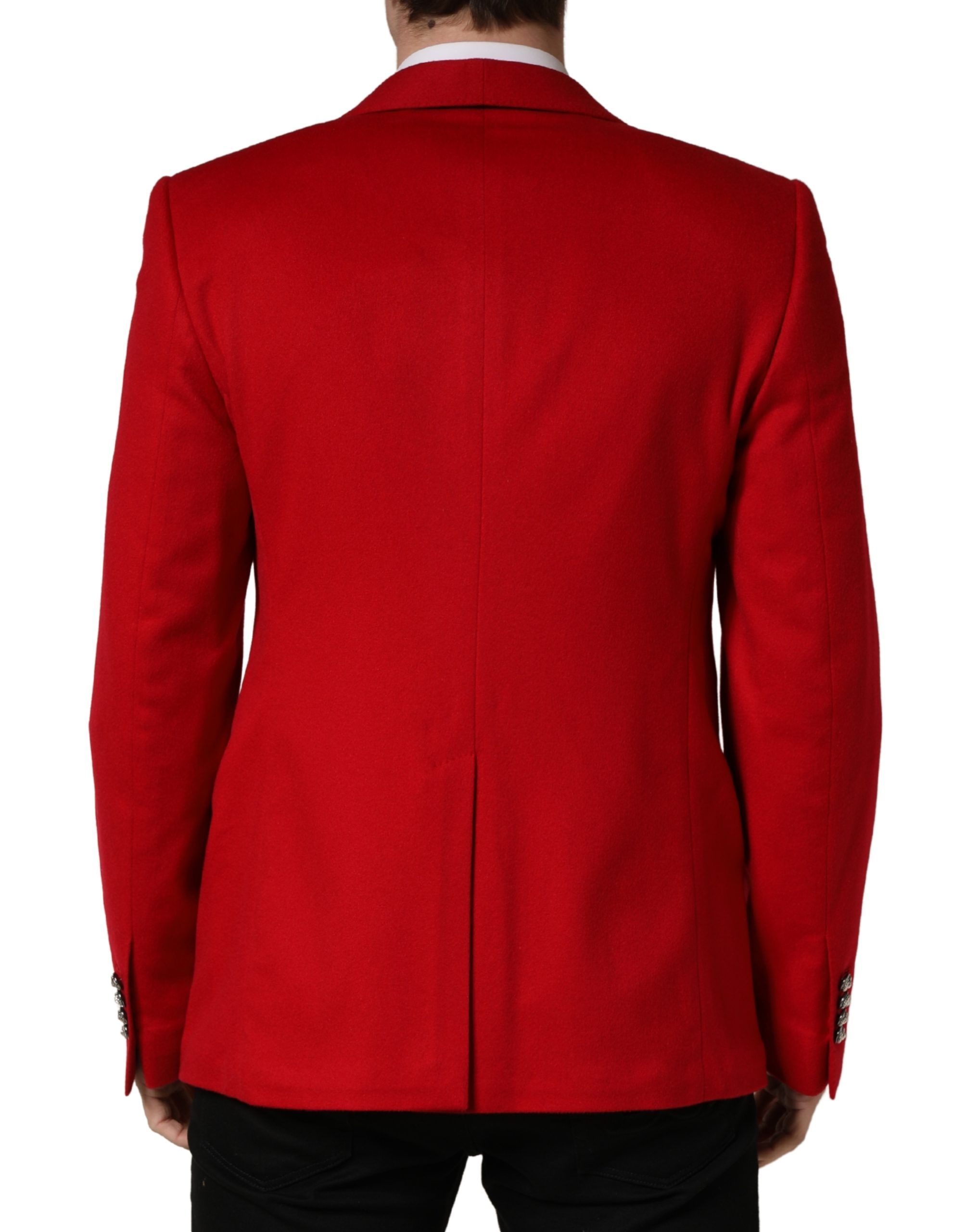 Cashmere Single Breasted Jacket Men's Blazer - Dolce & Gabbana - Modalova