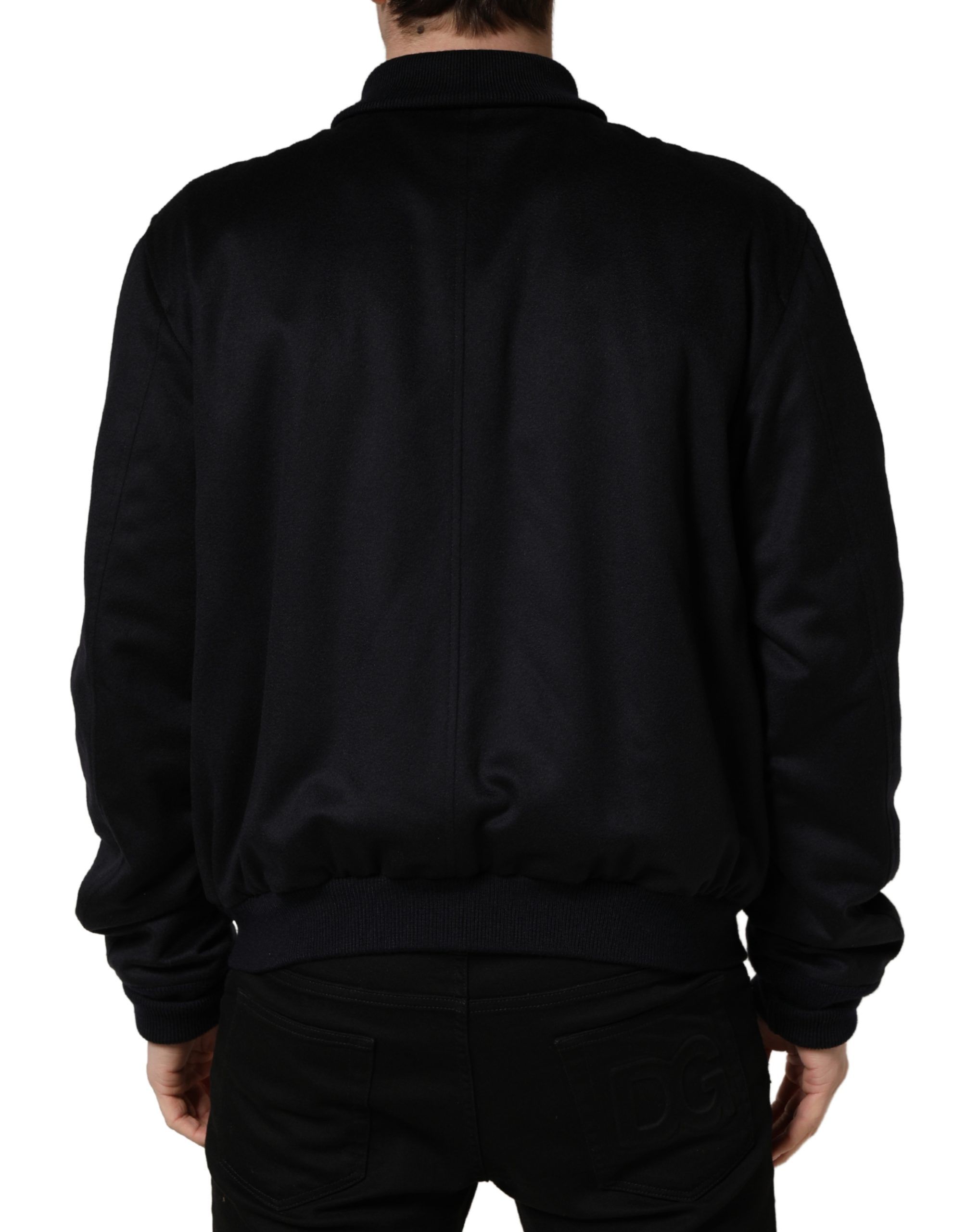 Cashmere Knitted Button Down Men's Jacket - Dolce & Gabbana - Modalova