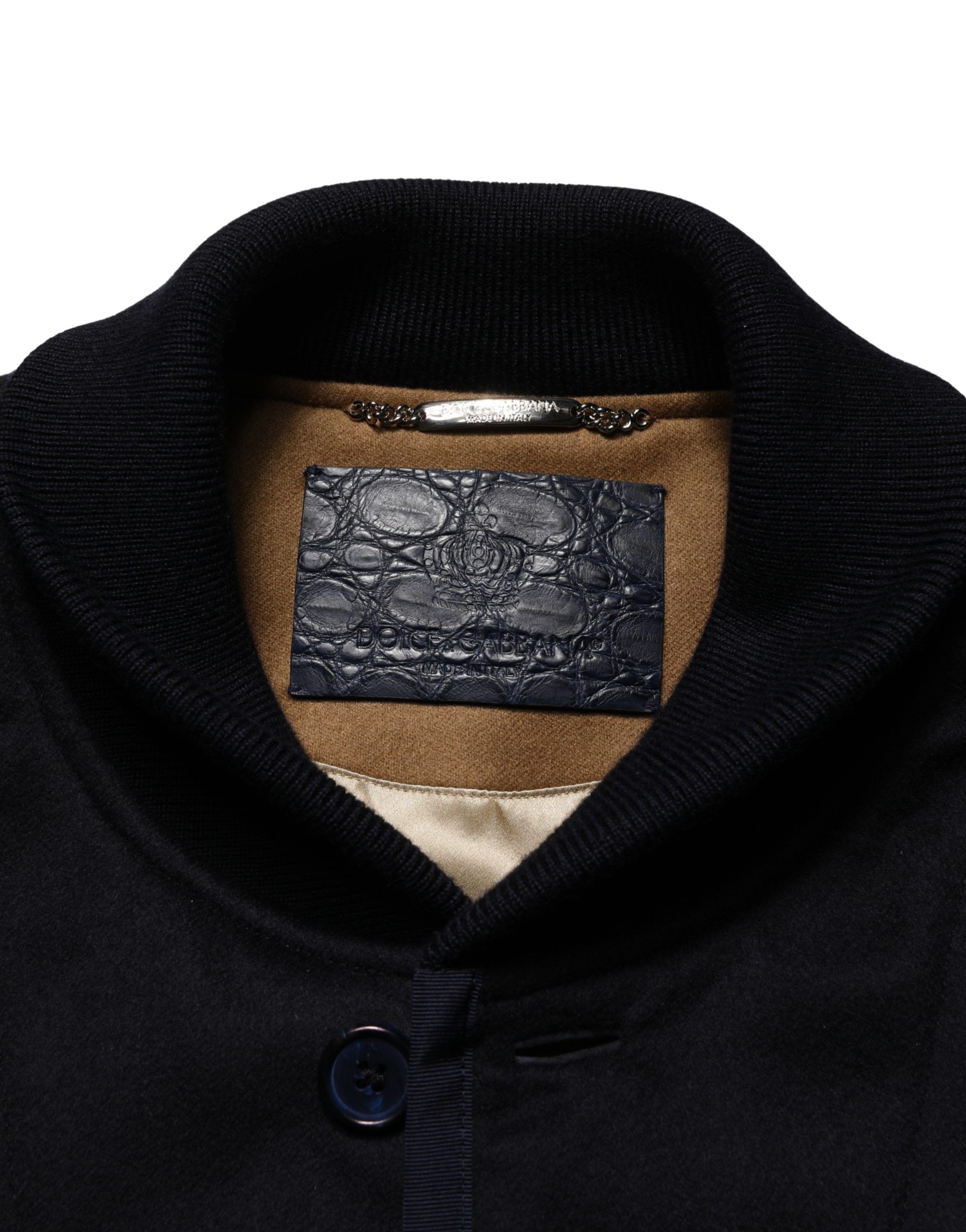 Cashmere Knitted Button Down Men's Jacket - Dolce & Gabbana - Modalova