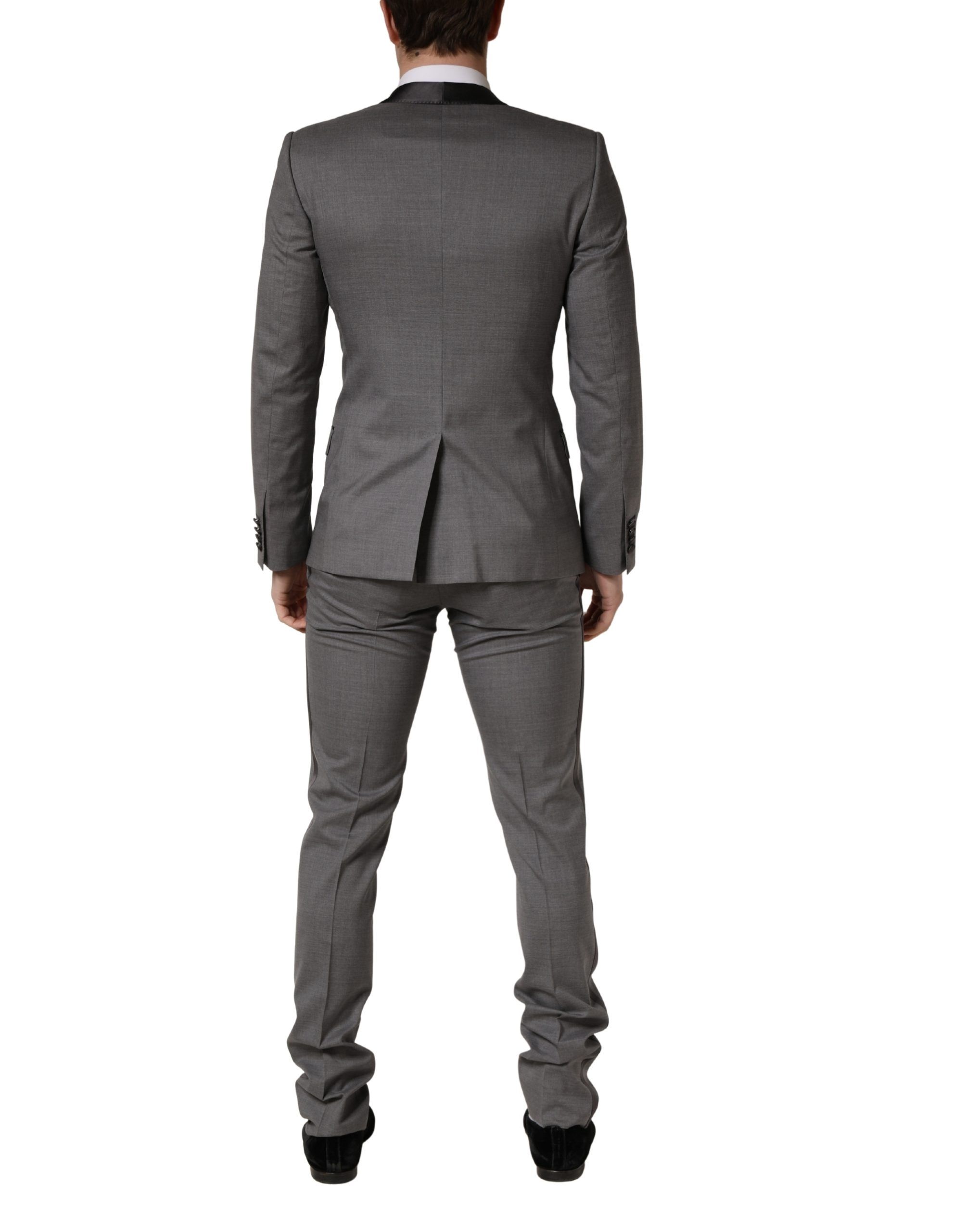 Wool Single Breasted 1 Button 3PC Men's Suit - Dolce & Gabbana - Modalova