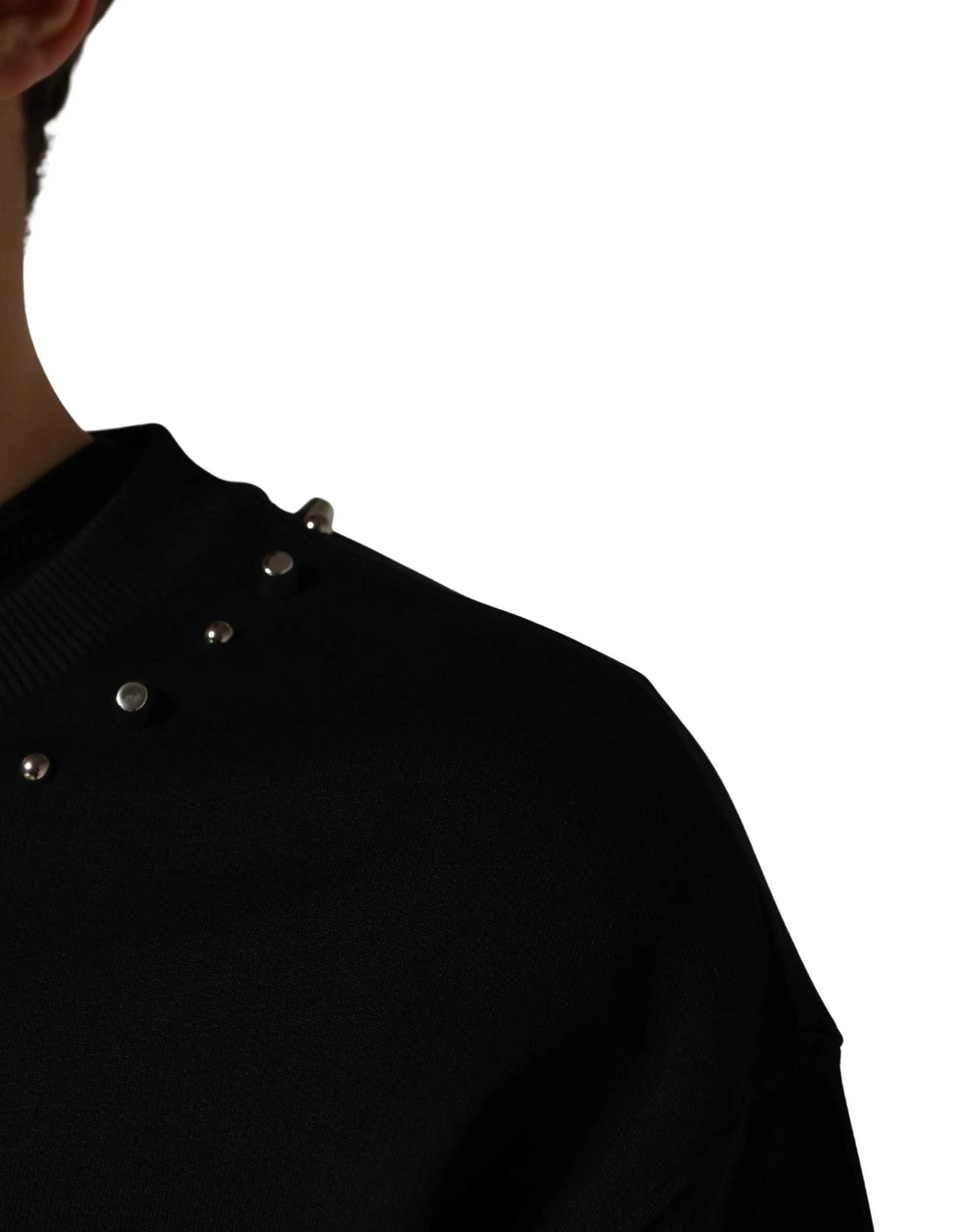 Embellished Cotton Sweatshirt Men's Sweater (Pre-Owned) - Dolce & Gabbana - Modalova
