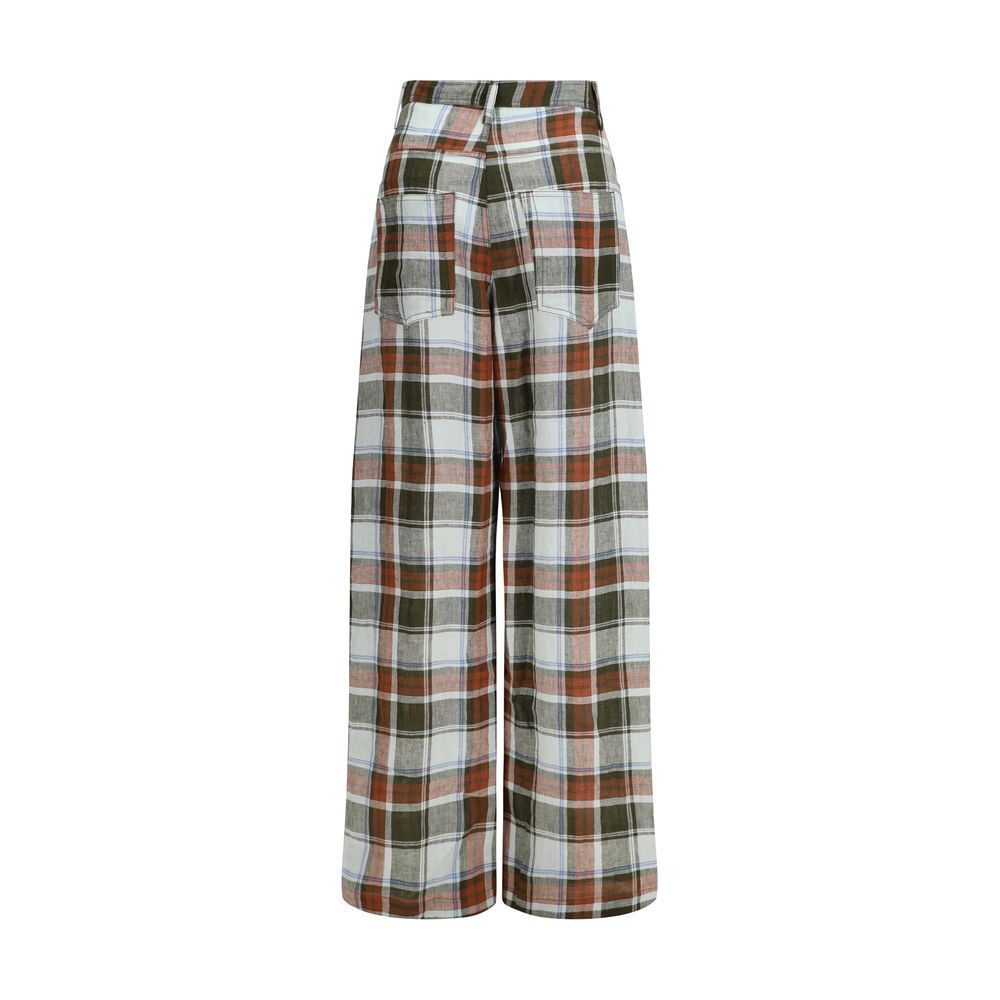 Linen Casual Women's Pants - MARBELL - Modalova