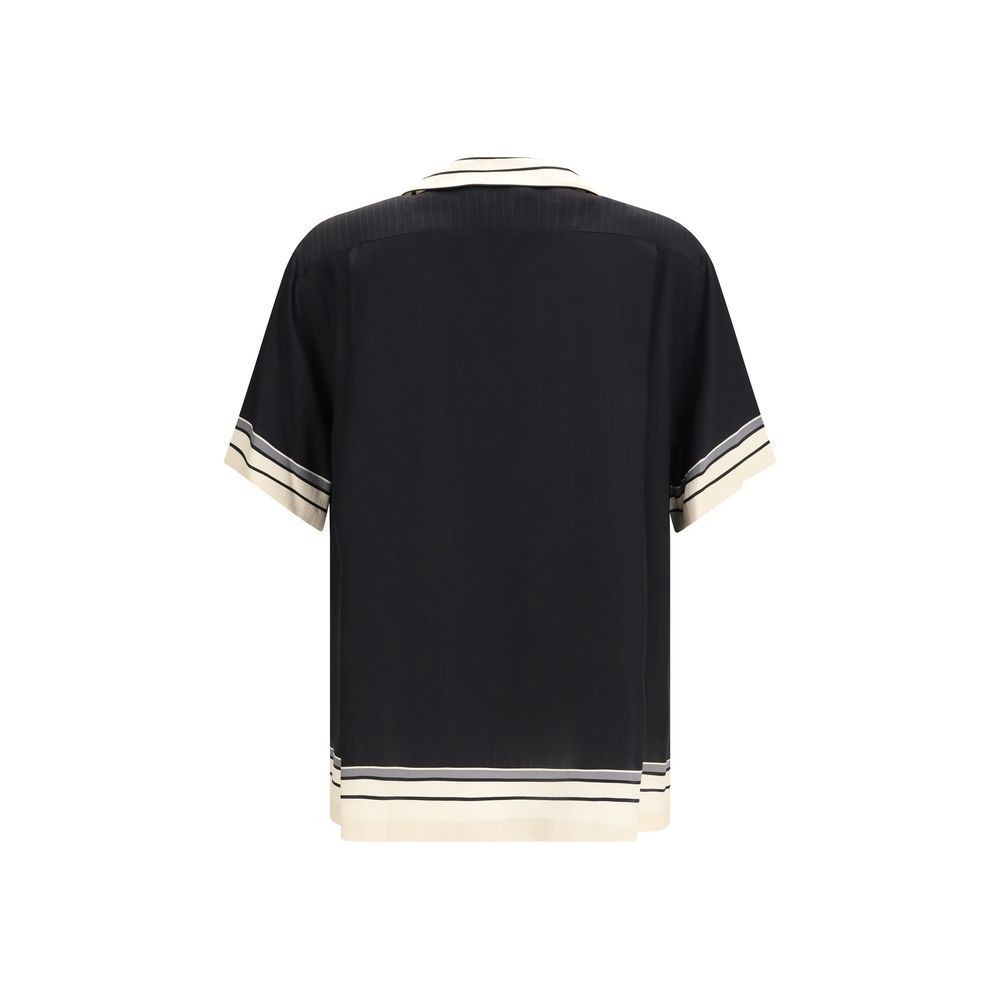Silk Shortsleeve Men's Shirt - Dolce & Gabbana - Modalova