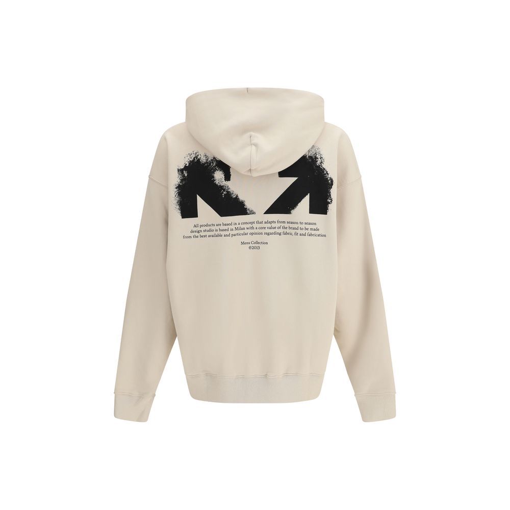 Cotton Men's Sweatshirt - Off-White - Modalova