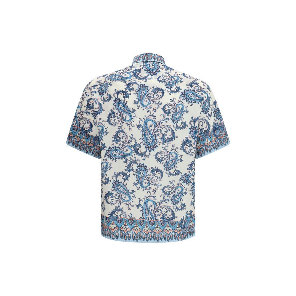 Cotton Pattern Men's Shirt - Etro - Modalova