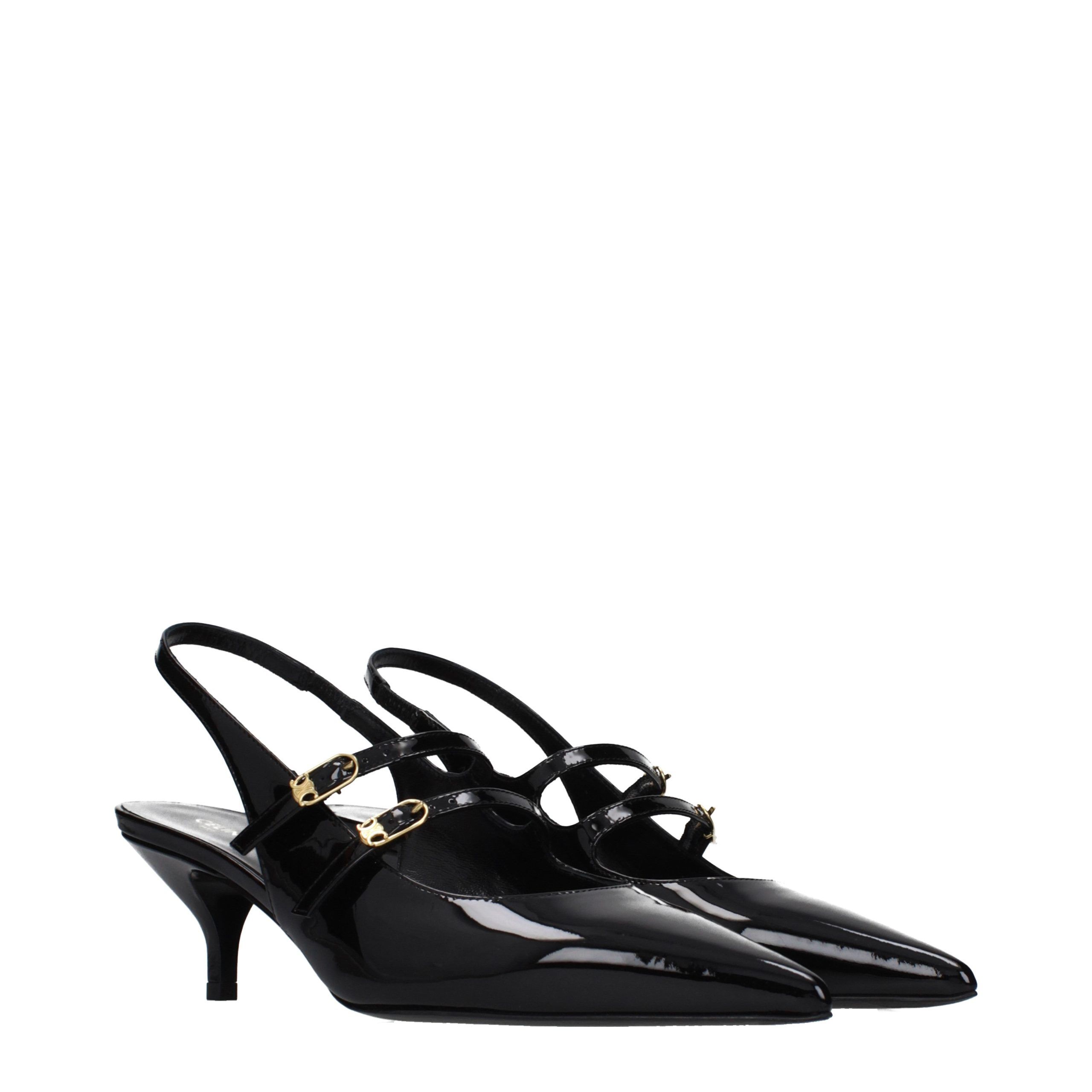 Leather Women's Sandals - Celine - Modalova