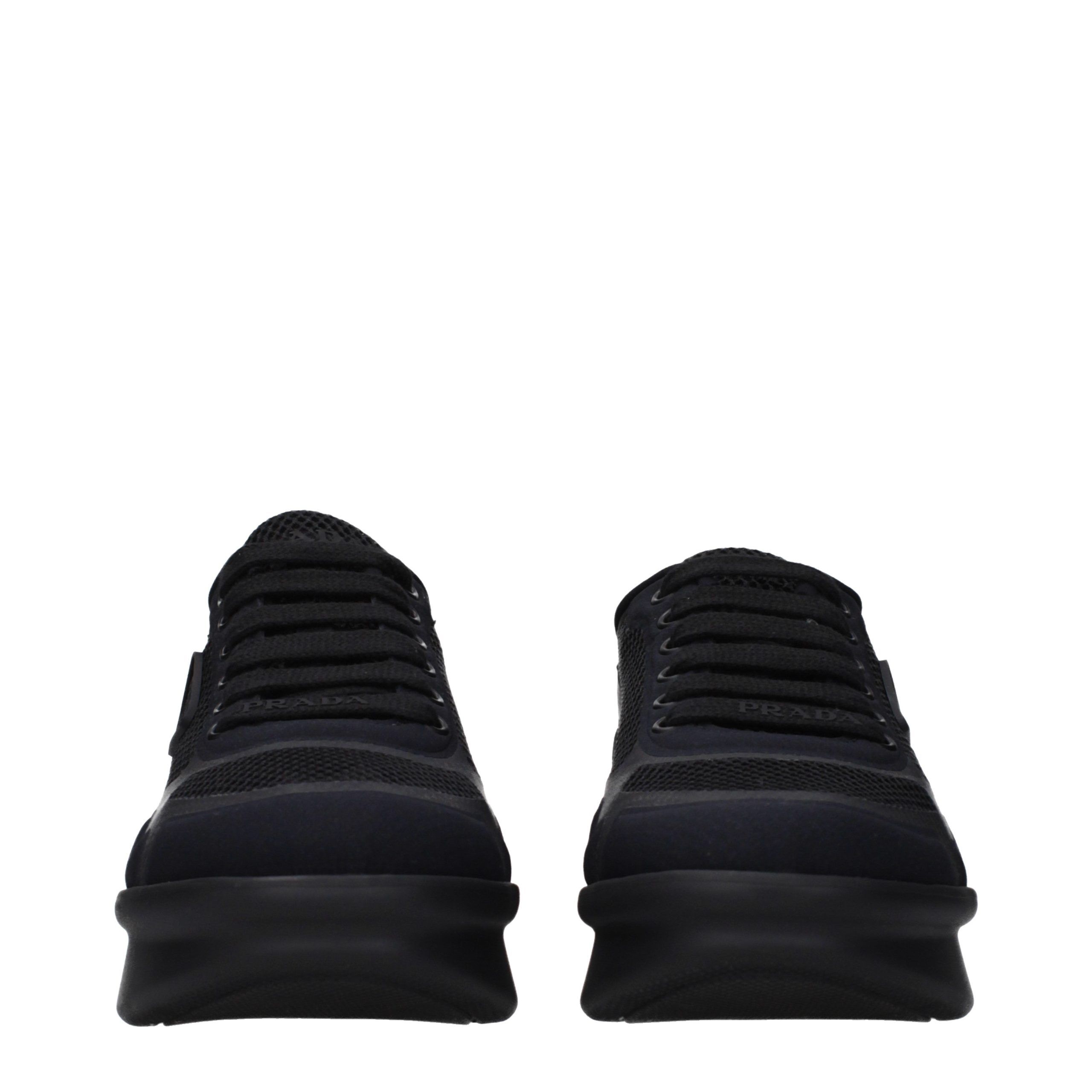 Fabric Low Top Women's Sneakers - Prada - Modalova