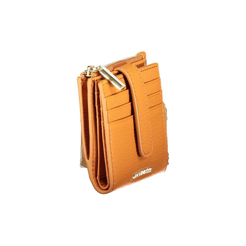 Arancione Pelle Womens Wallet - Coccinelle - Modalova