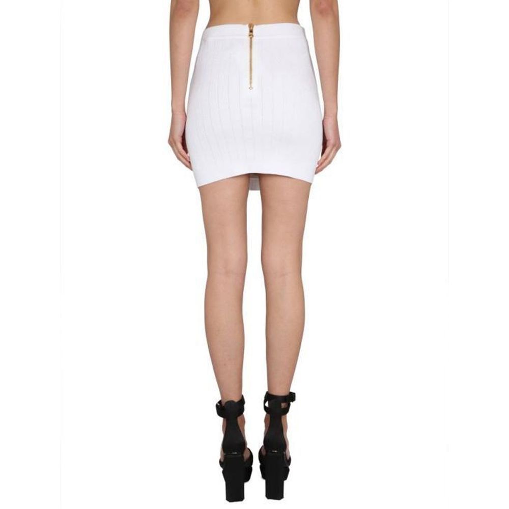Polyester Mini Women's Skirt - Balmain - Modalova