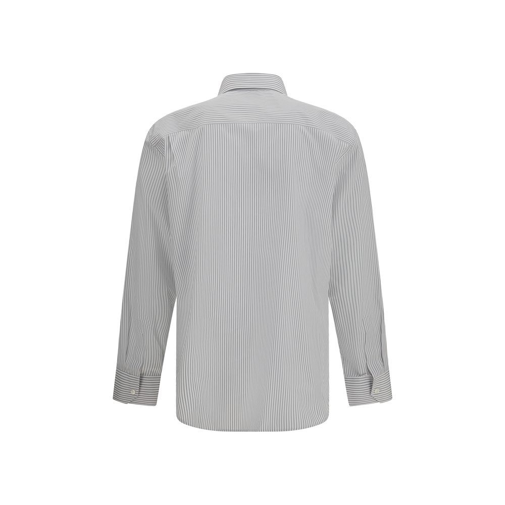 Cotton Pattern Men's Shirt - Saint Laurent - Modalova