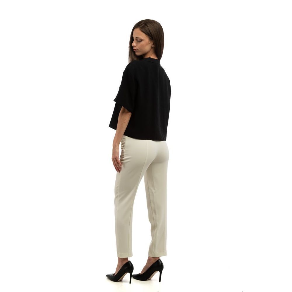 Polyester Casual Women's Pants - Patrizia Pepe - Modalova