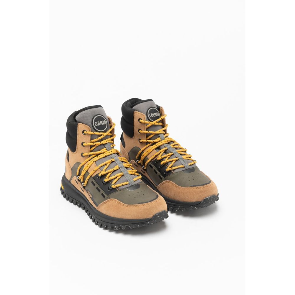 Leather Ankle Men's Boots - Colmar - Modalova