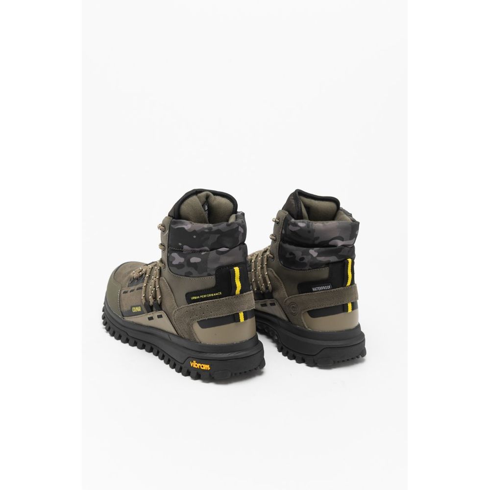 Leather Ankle Men's Boots - Colmar - Modalova