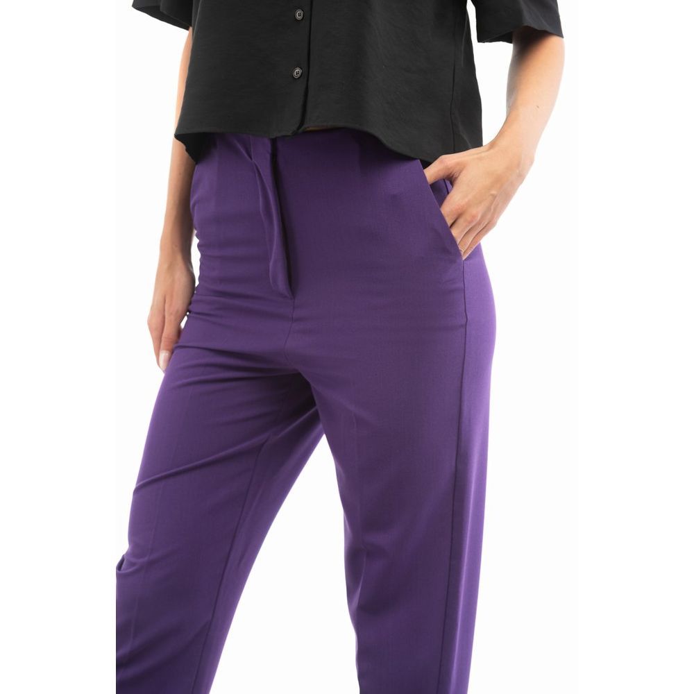 Polyester Casual Women's Pants - Patrizia Pepe - Modalova