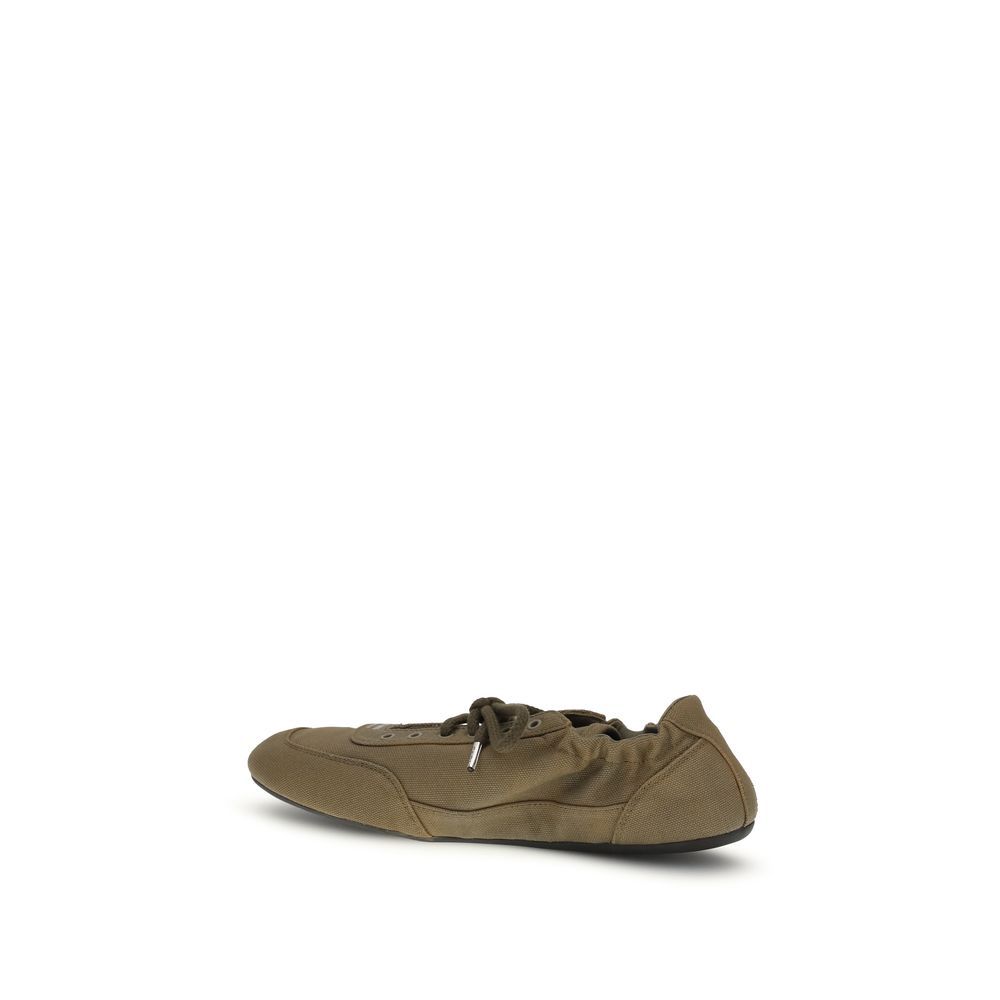 Cotton Athletic Women's Sneakers - Prada - Modalova