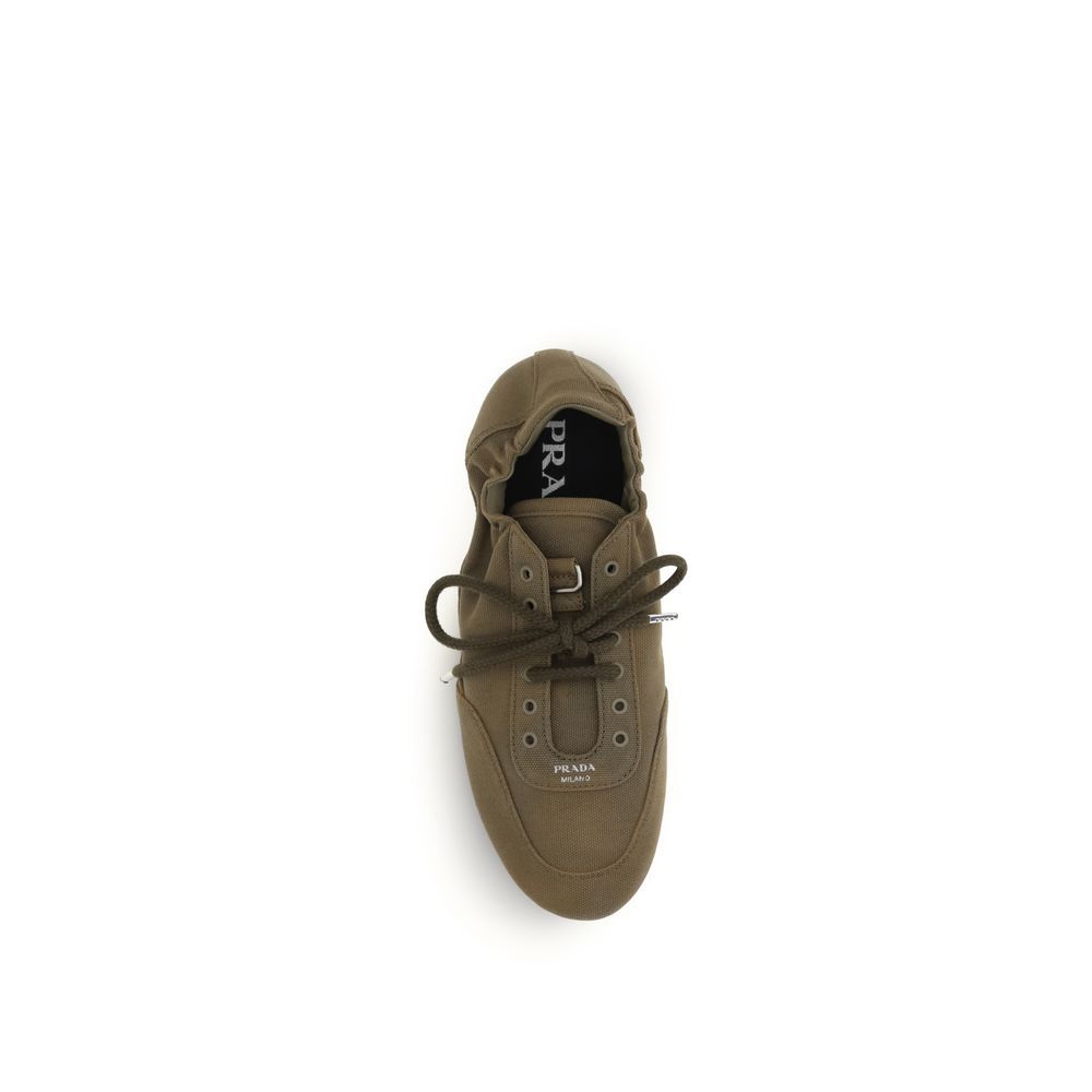 Cotton Athletic Women's Sneakers - Prada - Modalova