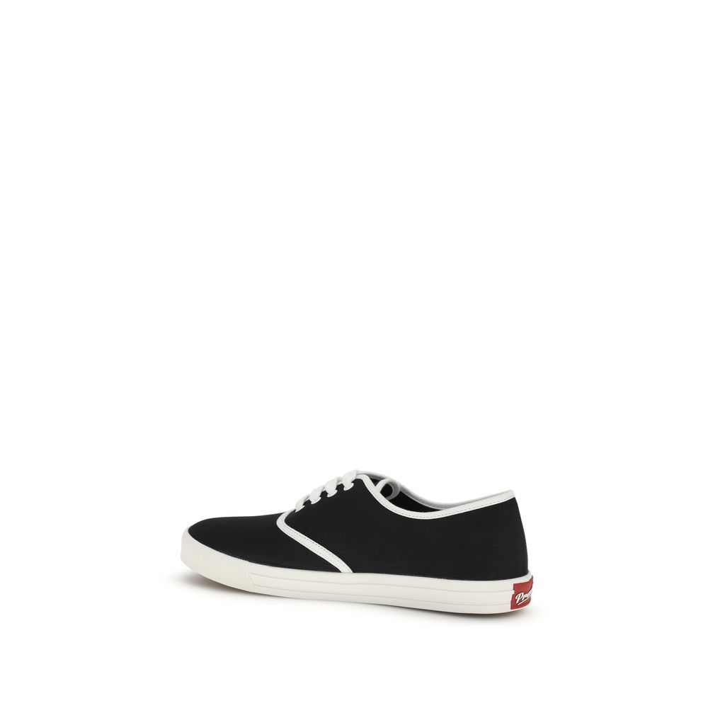 Cotton Athletic Men's Sneakers - Prada - Modalova