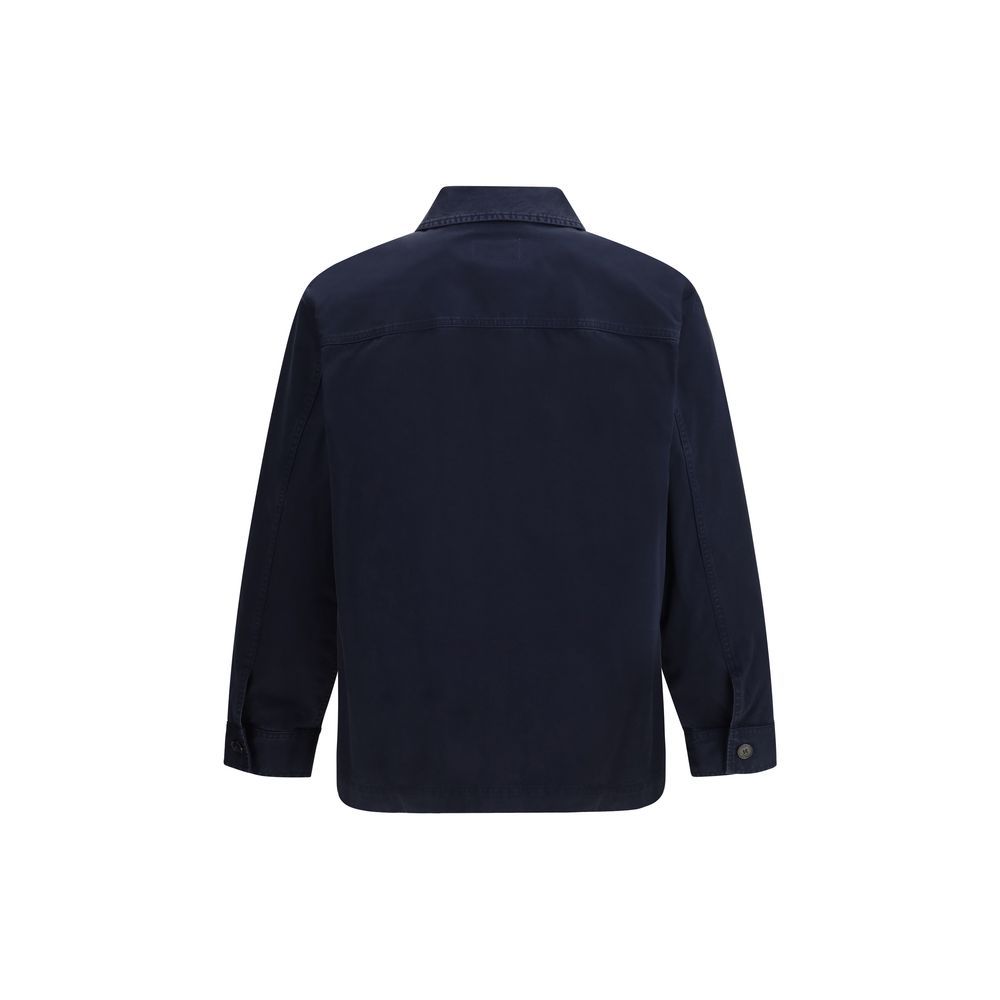 Cotton Denim Men's Jacket - Saint Laurent - Modalova