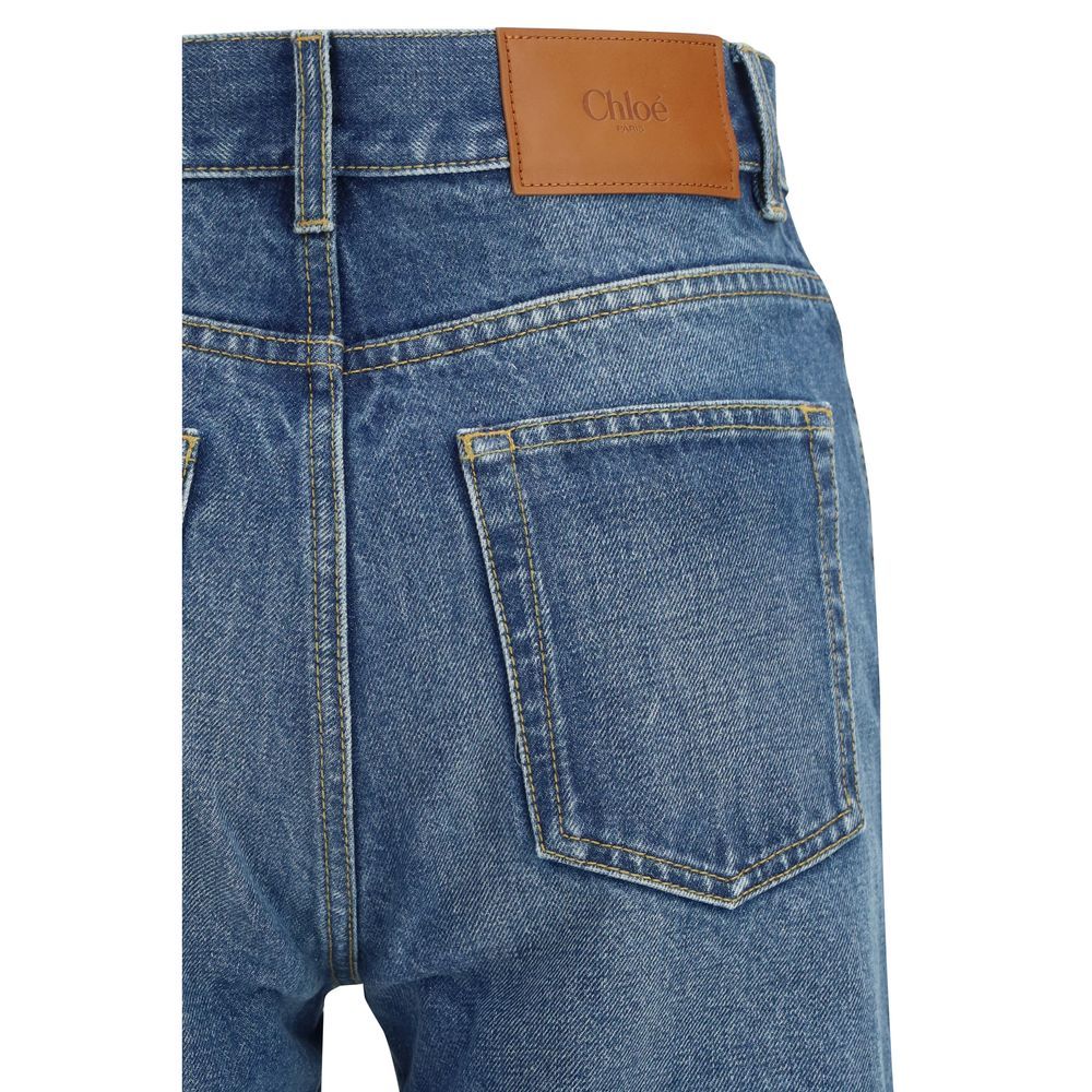 Cotton Flared Women's Jeans - Chloé - Modalova