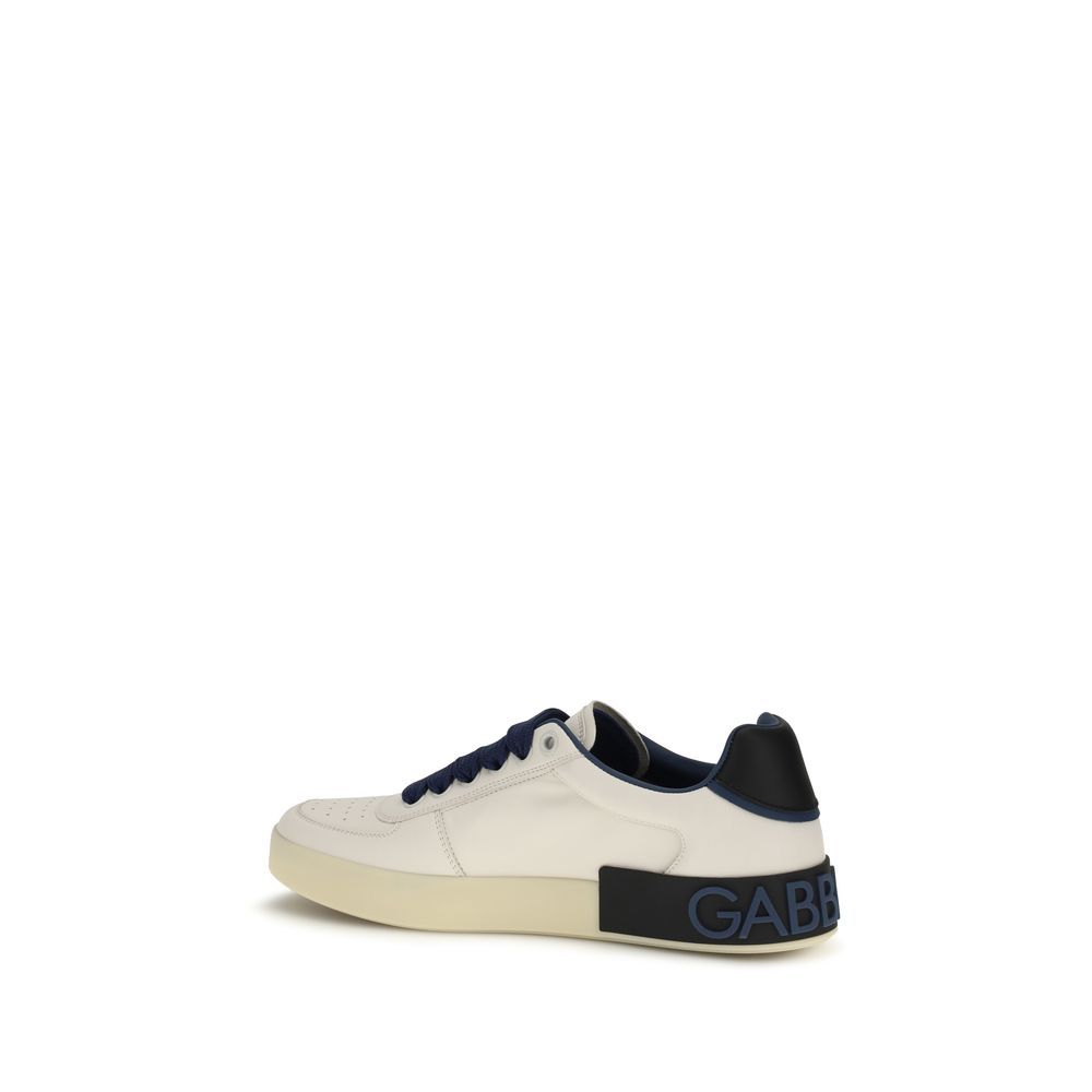 Calf Leather Bos Taurus Low Top Men's Sneakers - Dolce & Gabbana - Modalova