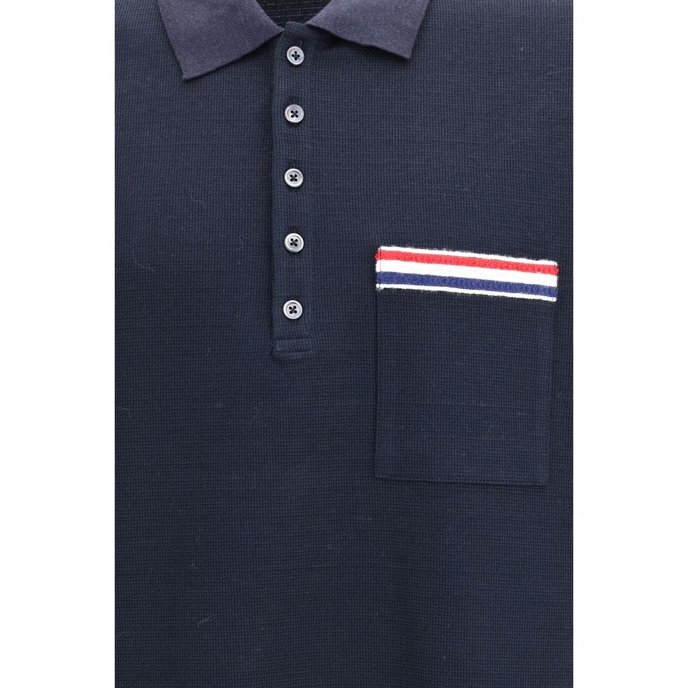 Cotton Polo Men's Shirt - Thom Browne - Modalova