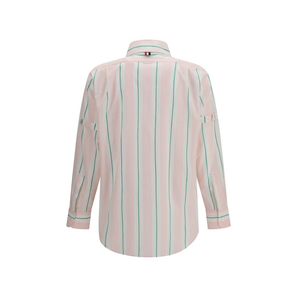 Cotton Pattern Men's Shirt - Thom Browne - Modalova