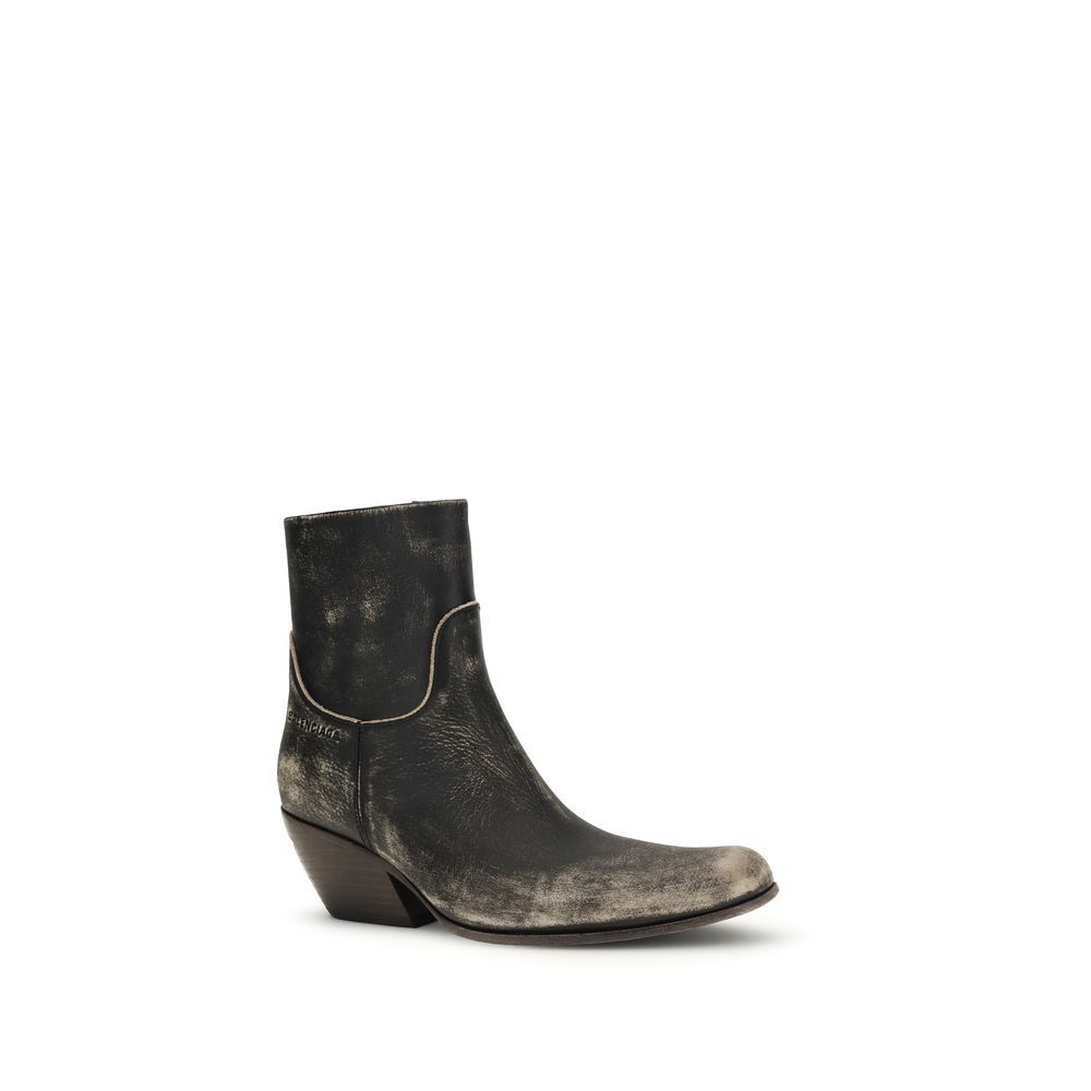 Calf Leather Bos Taurus Ankle Women's Boots - Balenciaga - Modalova