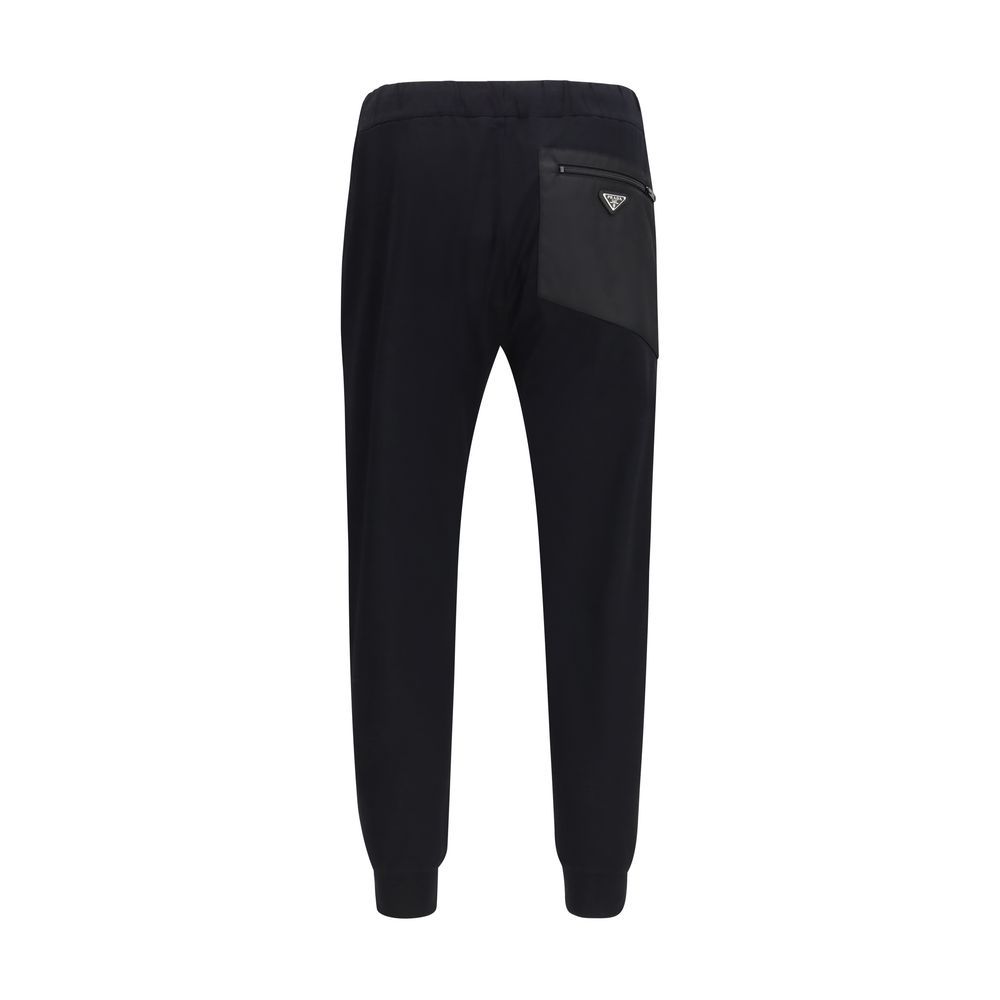 Nylon Athletic Men's Pants - Prada - Modalova
