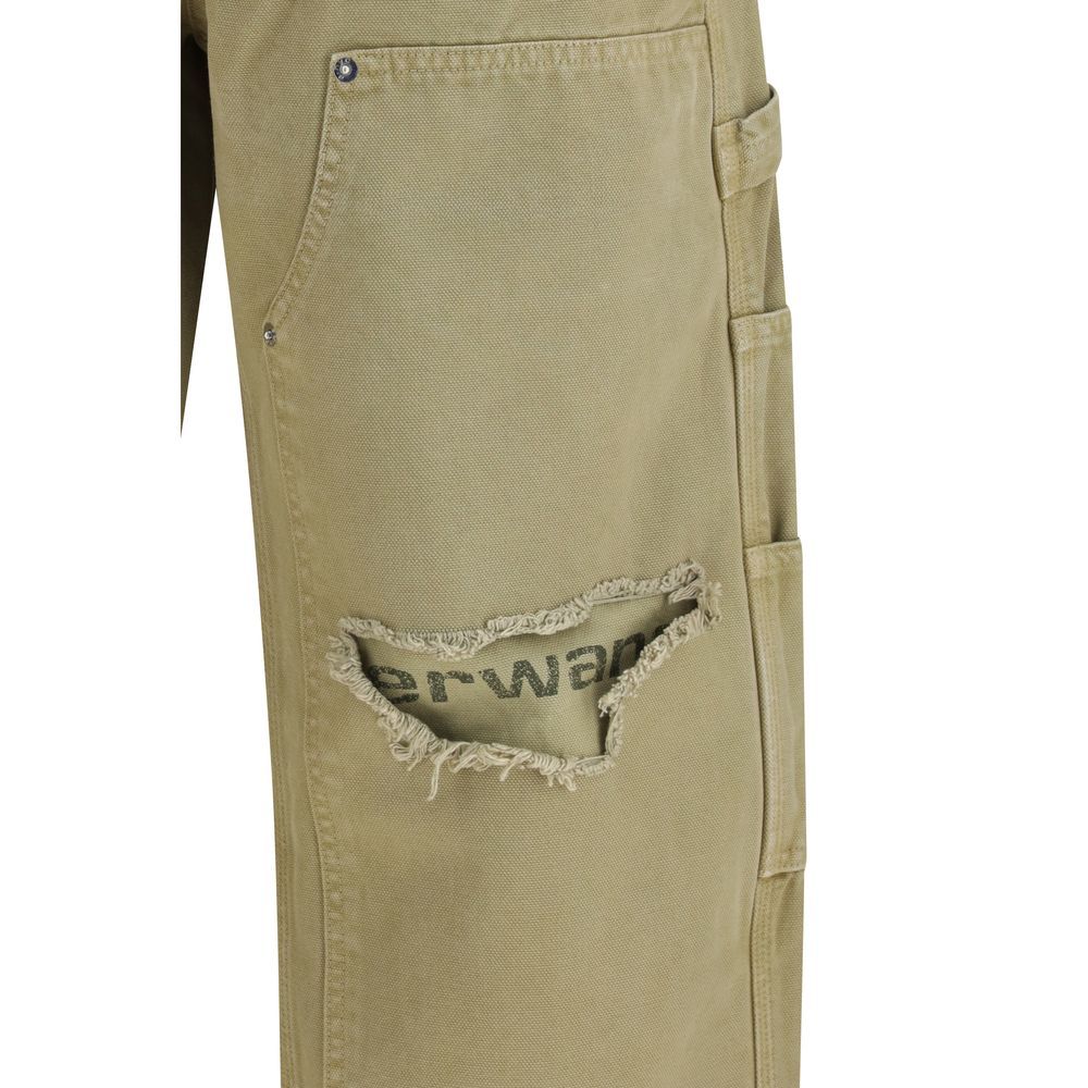 Cotton Cargo Women's Pants - Alexander Wang - Modalova