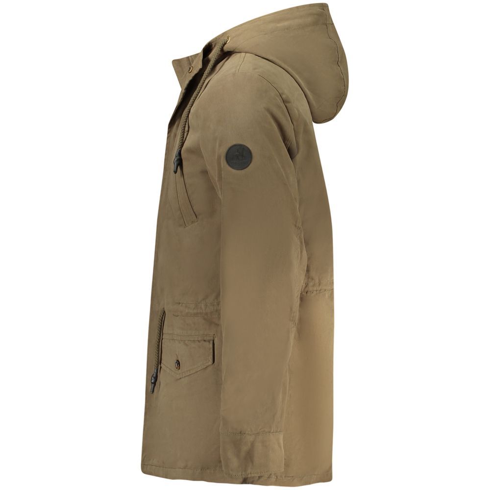 Verde Polyester Men's Parka Men's Jacket - U.S. Grand Polo - Modalova