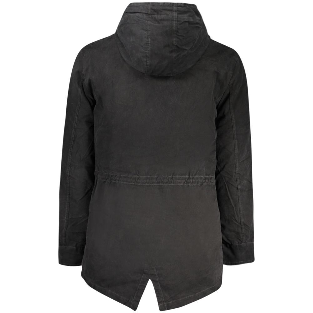 Nero Polyester Men's Parka Men's Jacket - U.S. Grand Polo - Modalova