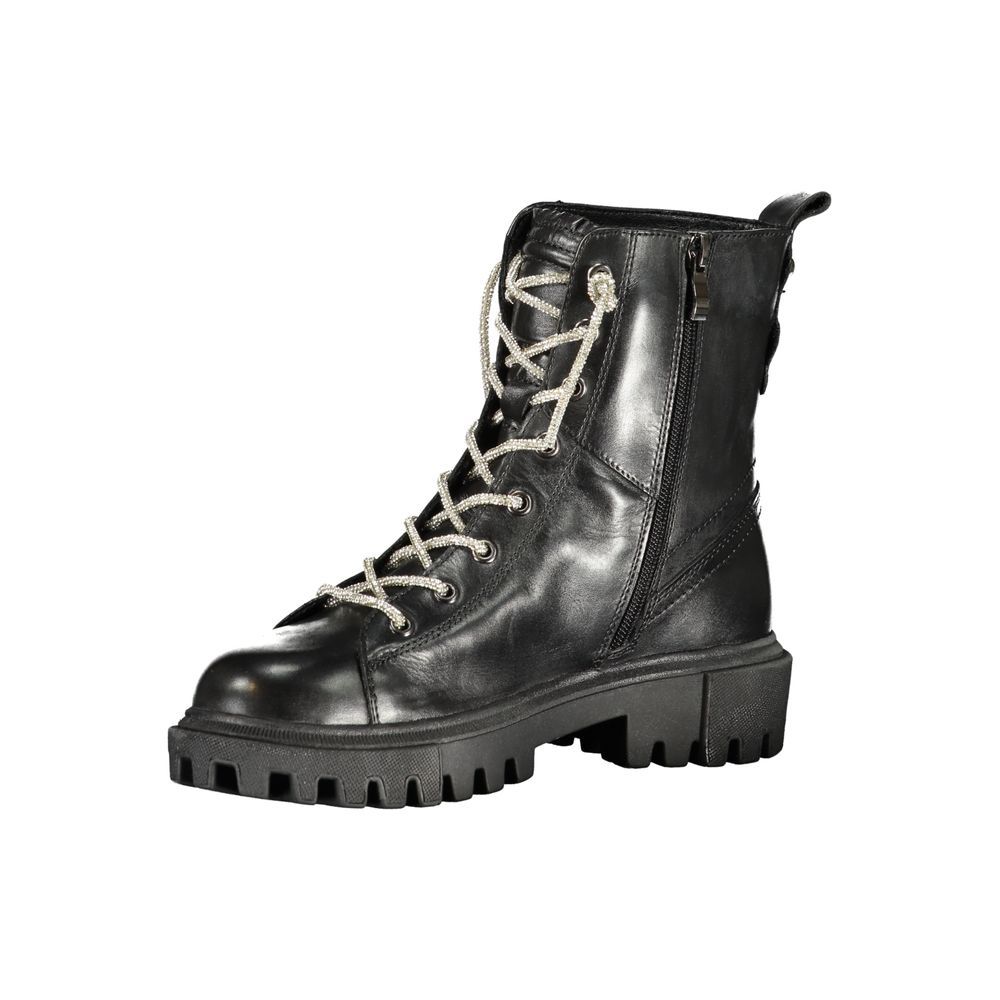 Leather Women Ankle Women's Boot - Cafenoir - Modalova