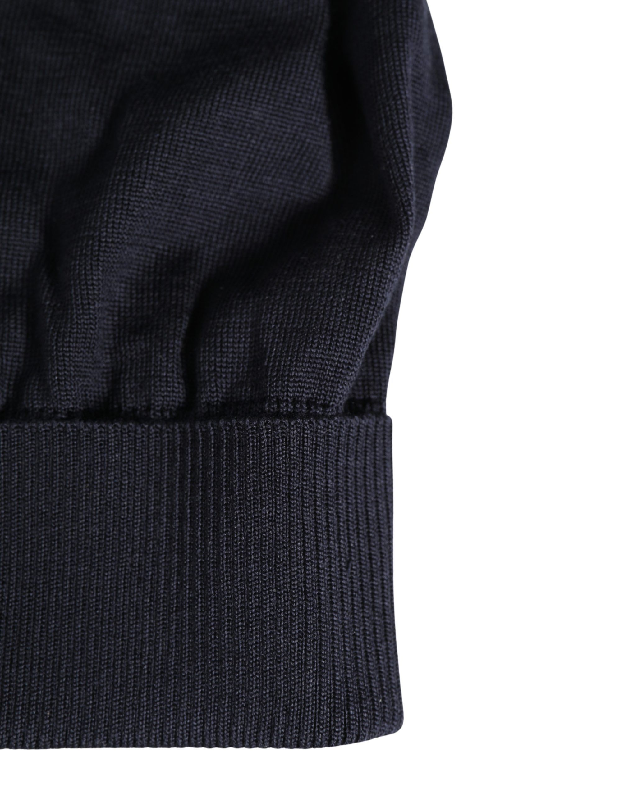 Solid Wool Knitted Winter Beanie Cap Men's Hat - Dolce & Gabbana - Modalova