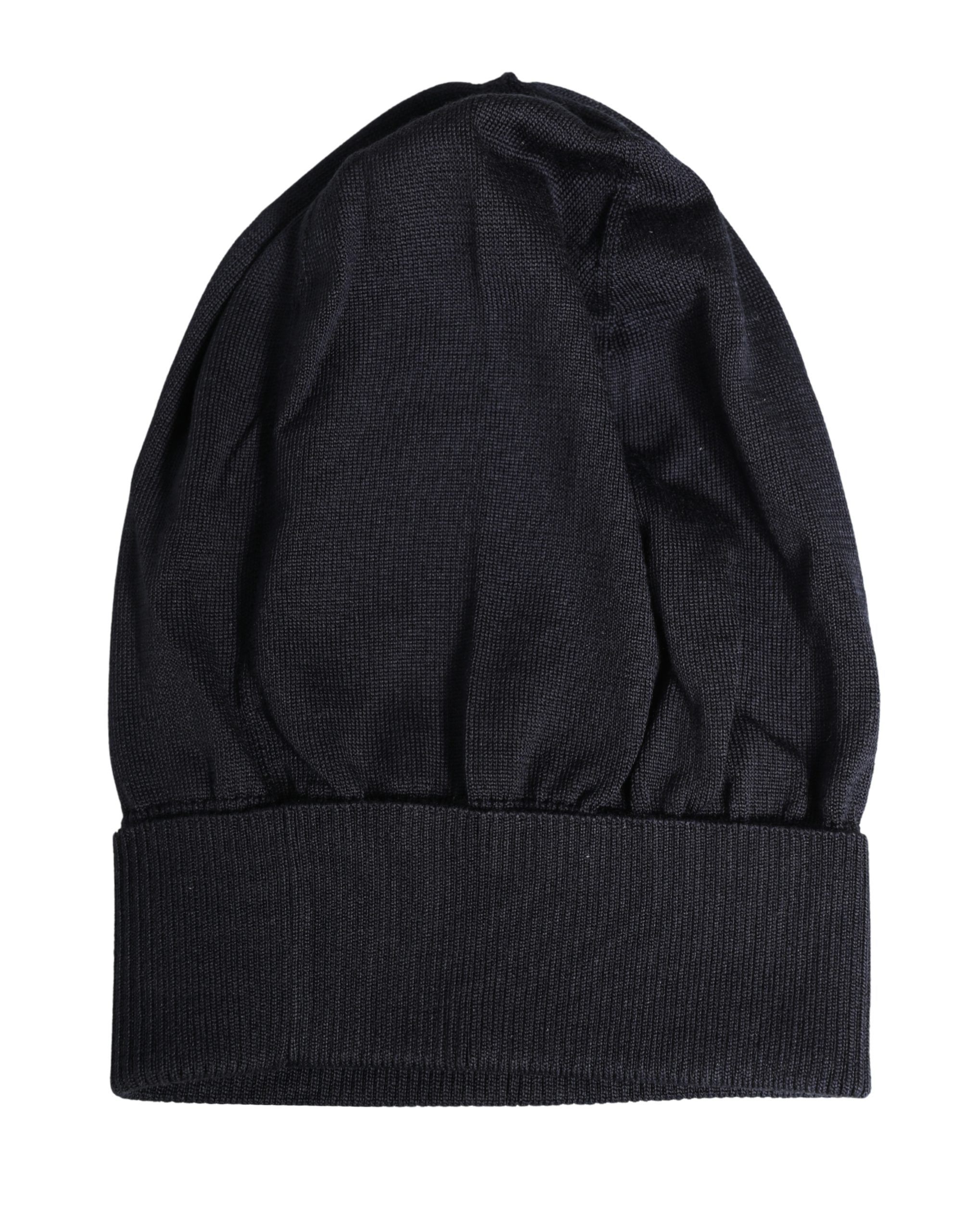 Solid Wool Knitted Winter Beanie Cap Men's Hat - Dolce & Gabbana - Modalova