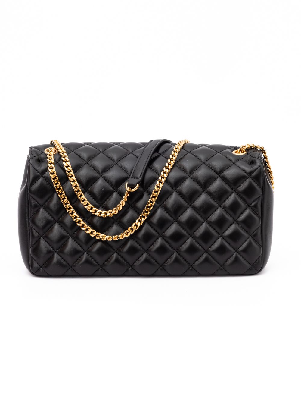 Quilted Leather Shoulder Strap Women's Bag - Versace - Modalova