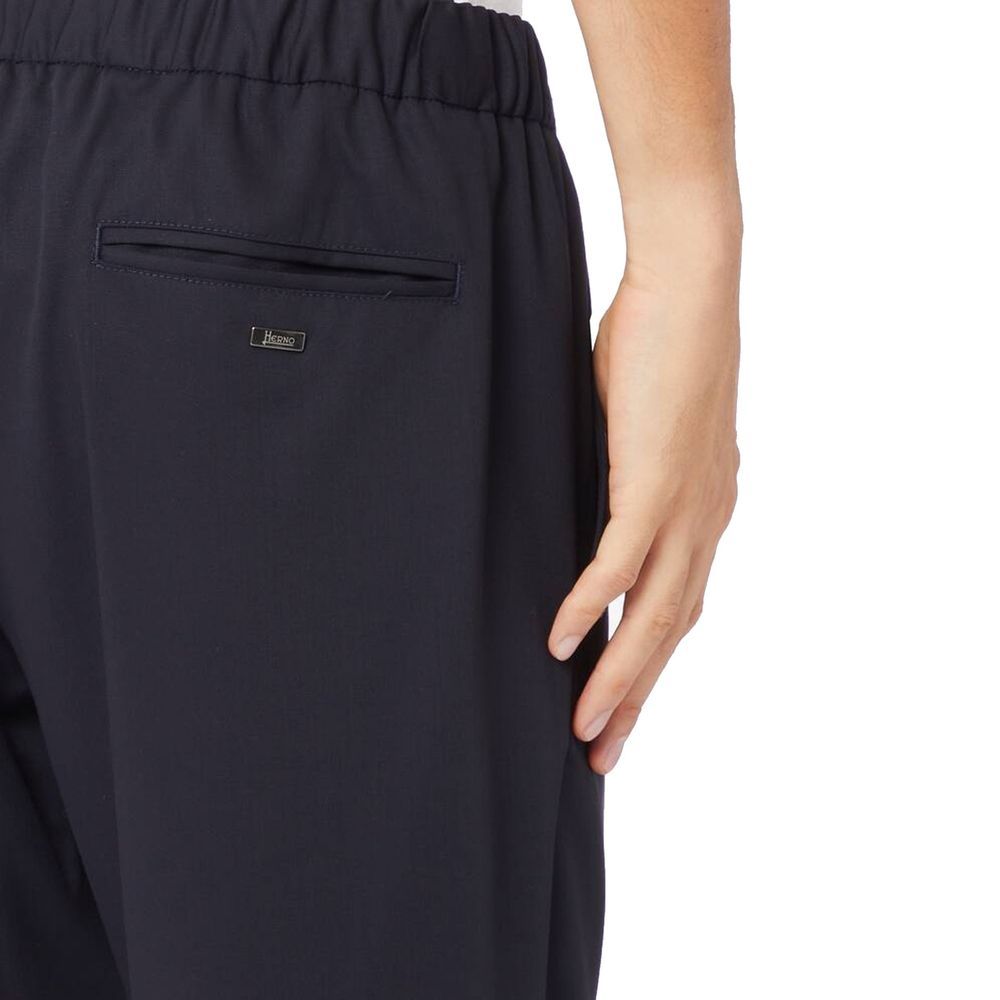 Virgin Wool Casual Men's Pants - Herno - Modalova