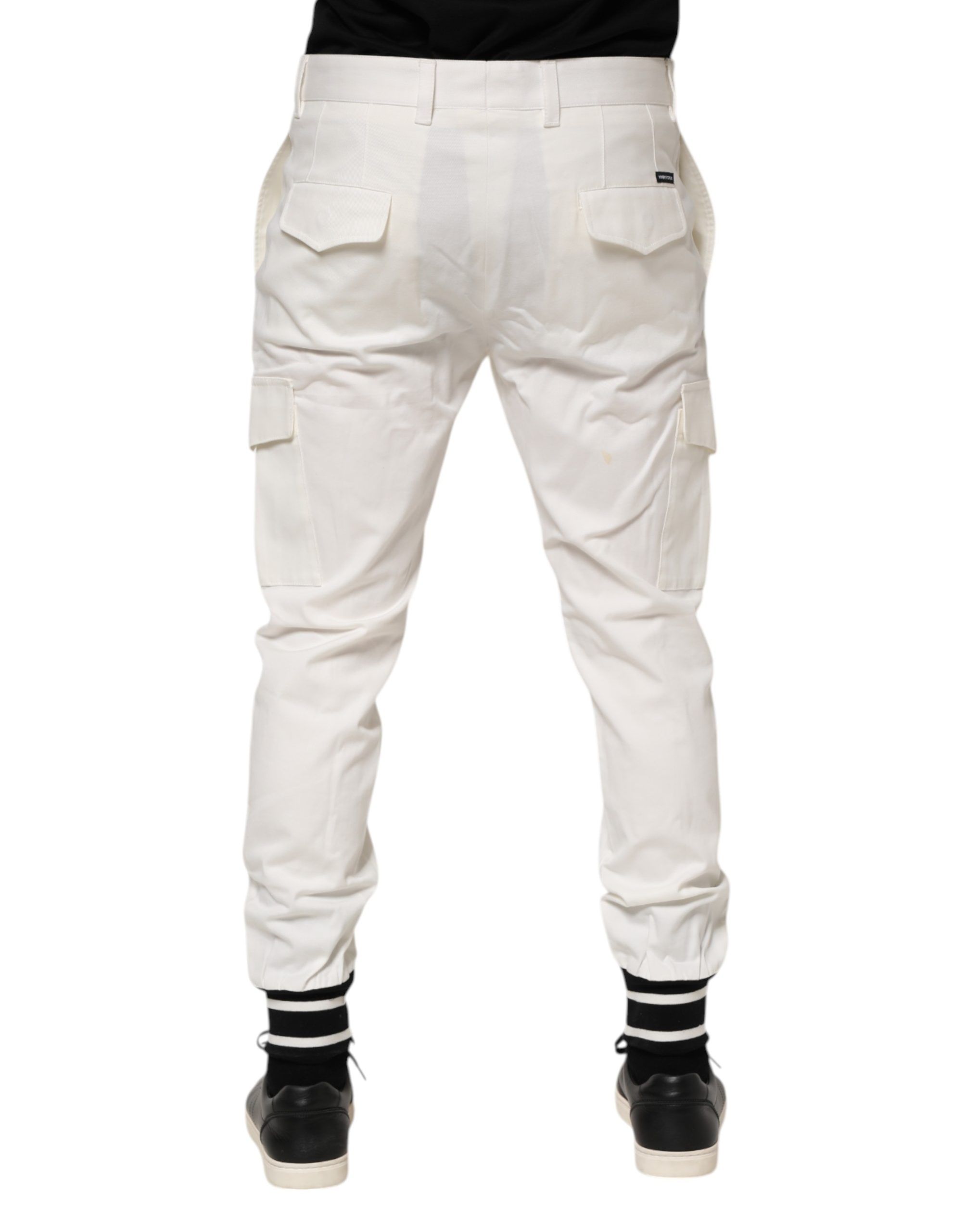 Cotton Jogger Cargo Skinny Men Men's Pants (Pre-Owned) - Dolce & Gabbana - Modalova
