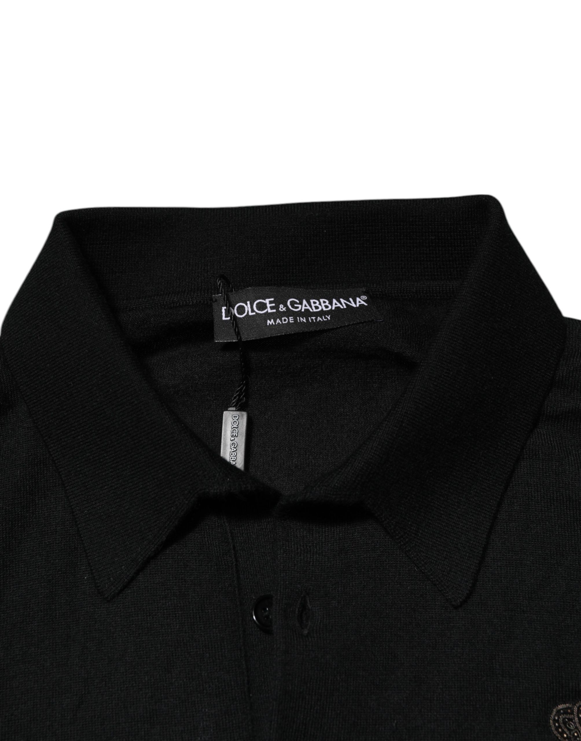 Crest Long Sleeve Men Pullover Men's Sweater - Dolce & Gabbana - Modalova