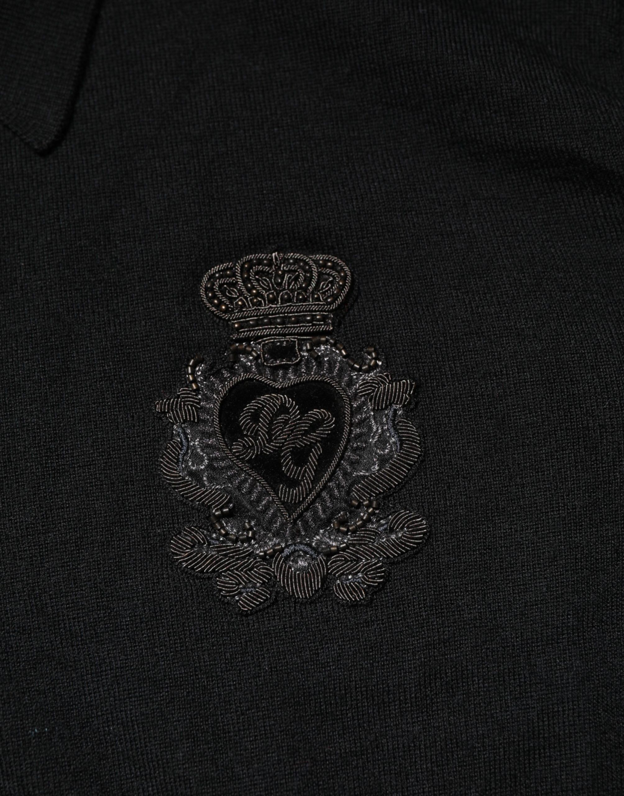 Crest Long Sleeve Men Pullover Men's Sweater - Dolce & Gabbana - Modalova
