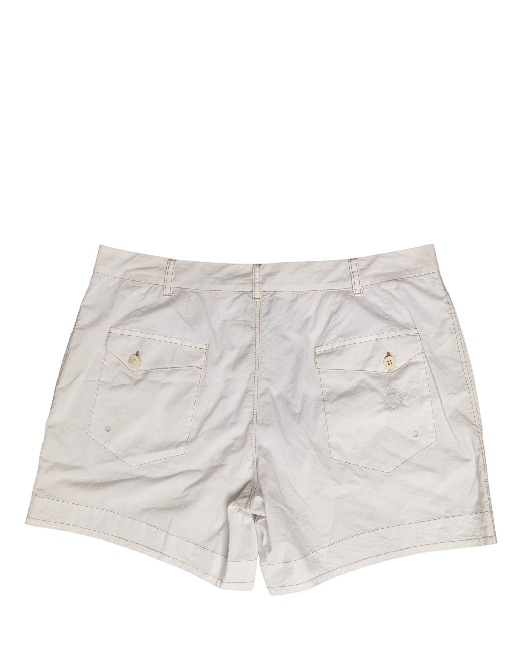 Cotton Mid Waist Chino Bermuda Men's Shorts (Pre-Owned) - Dolce & Gabbana - Modalova
