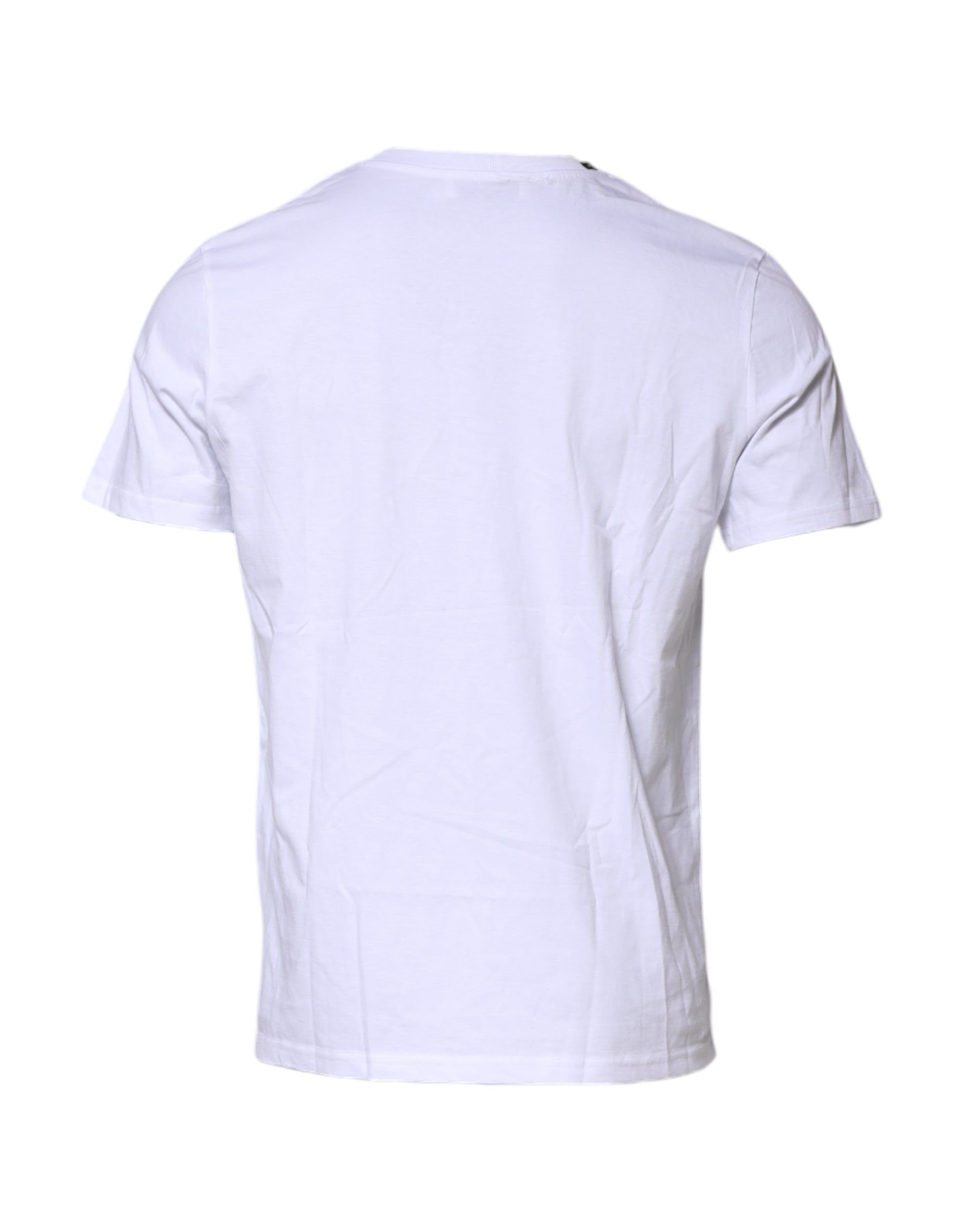 Cotton Leopard Print Crew Neck Men's T-shirt (Pre-Owned) - Dolce & Gabbana - Modalova