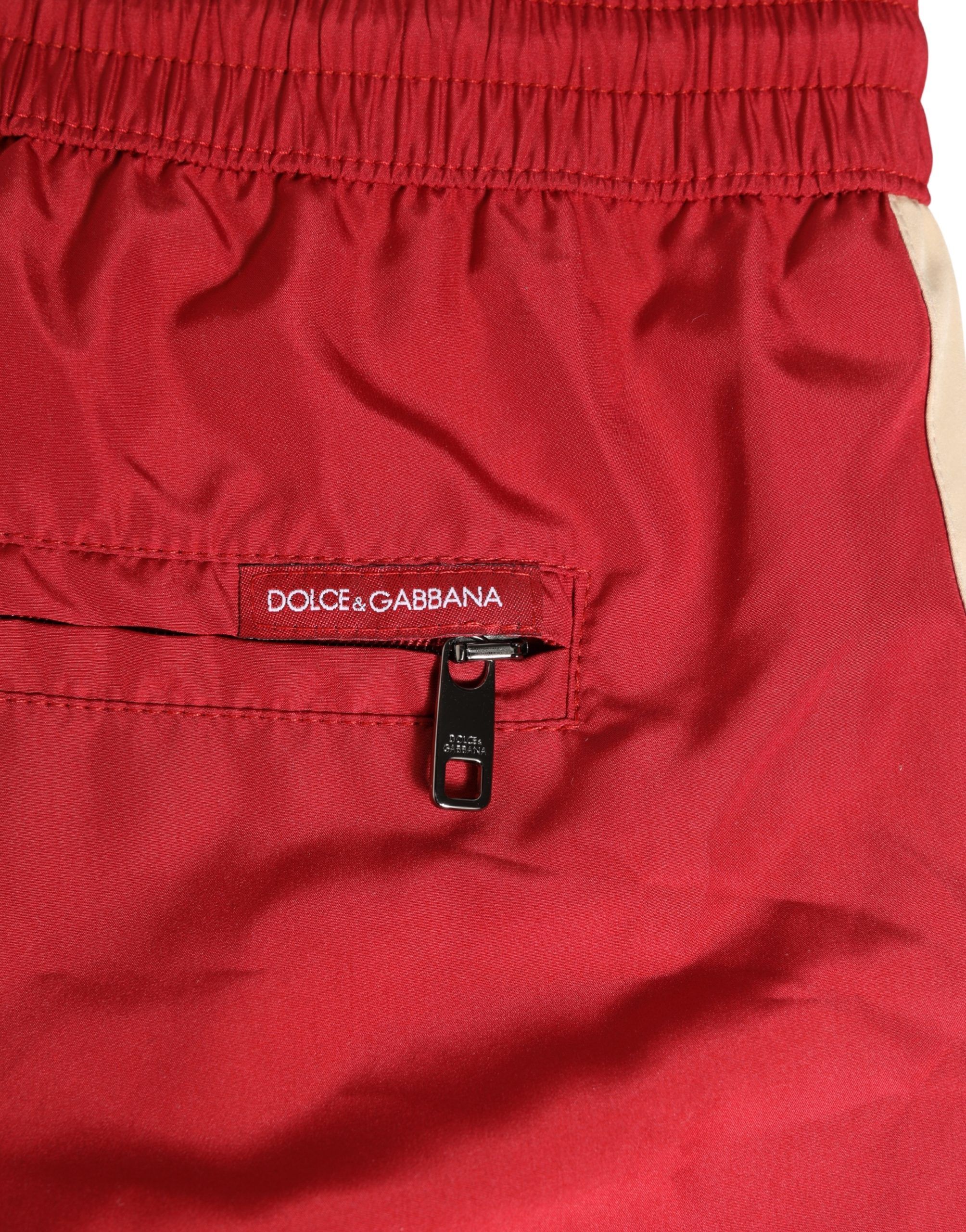 Polyester Men Drawstring Shorts Men's Swimwear - Dolce & Gabbana - Modalova
