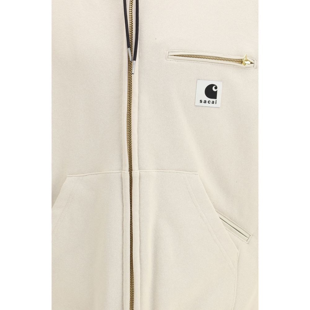 Sacai Beige Cotton Men's Sweatshirt - Sacai - Modalova