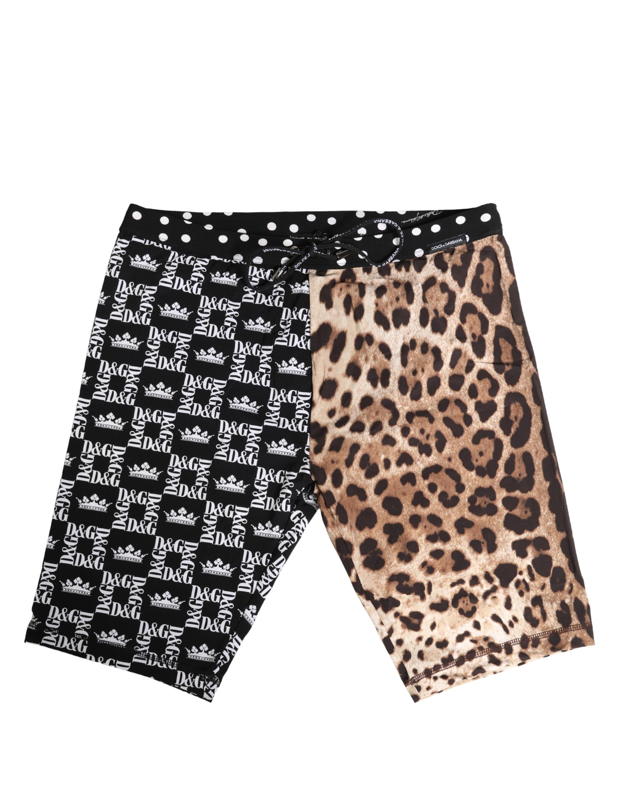 Patterned Cycling Bike Shorts Men's Underwear - Dolce & Gabbana - Modalova