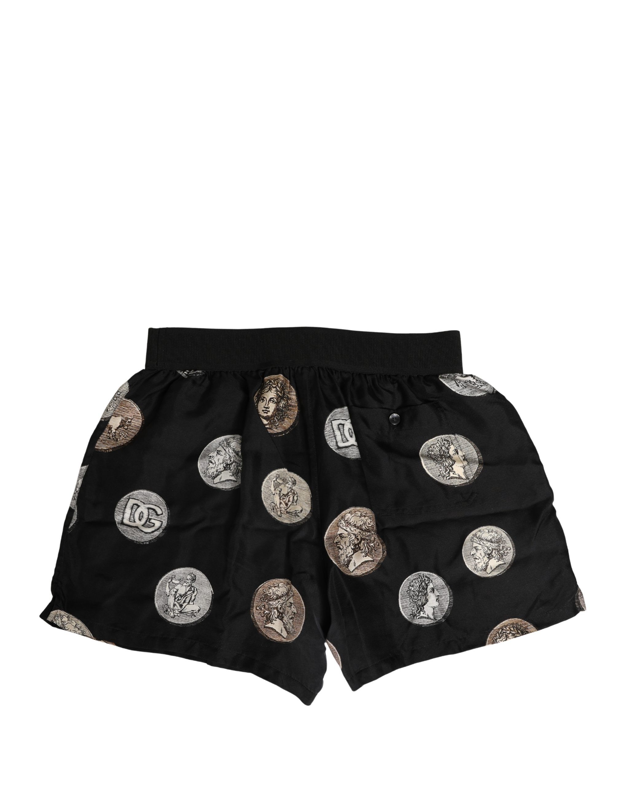 Ancient Coin Print Boxer Shorts Men's Underwear - Dolce & Gabbana - Modalova
