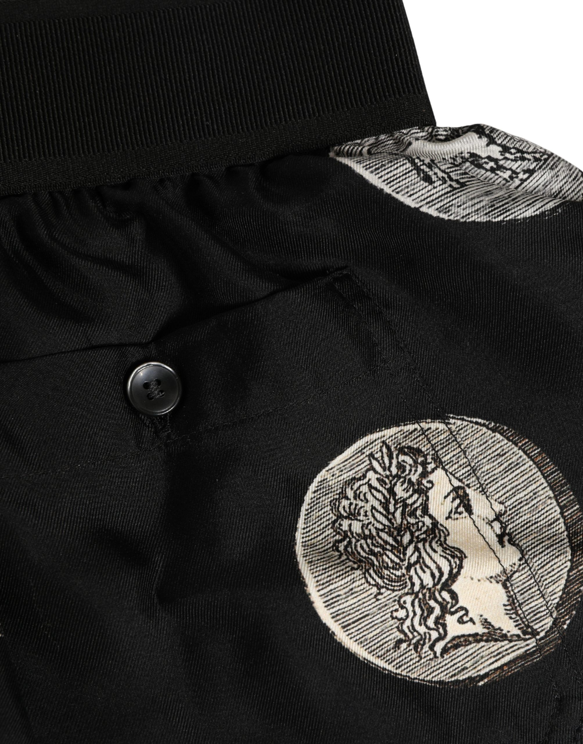 Ancient Coin Print Boxer Shorts Men's Underwear - Dolce & Gabbana - Modalova