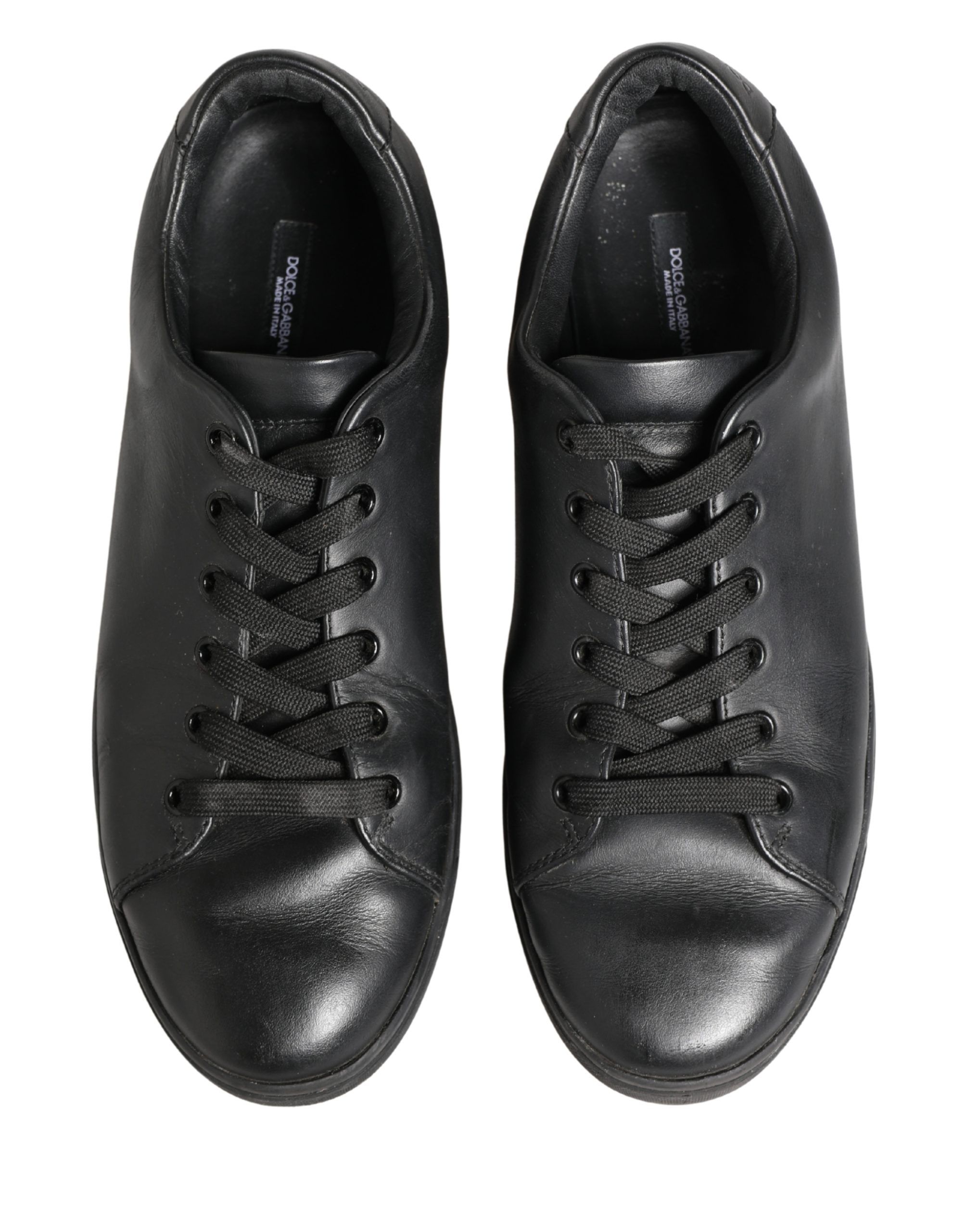 Leather Low Top Lace Up Sneakers Men's Shoes (Pre-Owned) - Dolce & Gabbana - Modalova