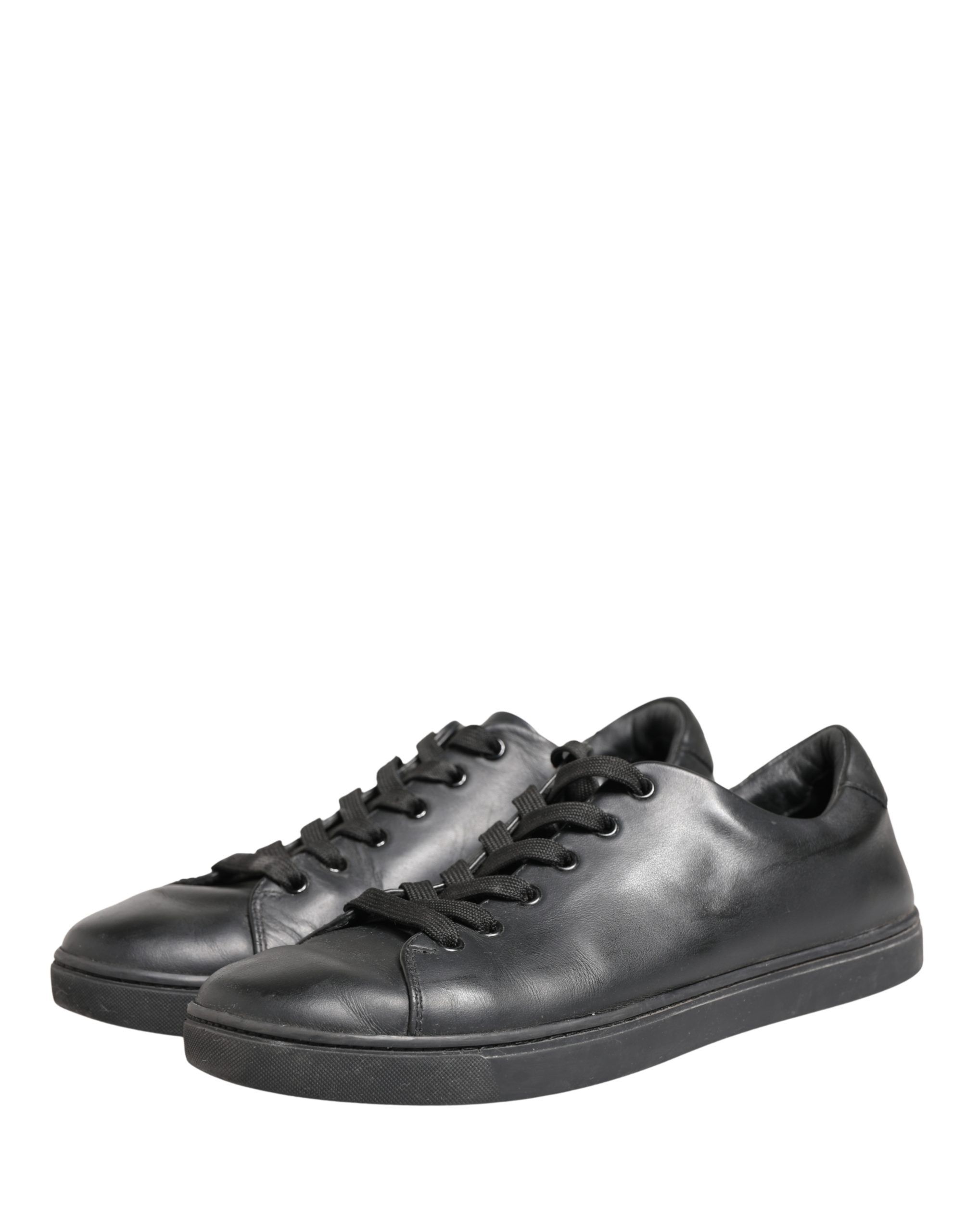 Leather Low Top Lace Up Sneakers Men's Shoes (Pre-Owned) - Dolce & Gabbana - Modalova