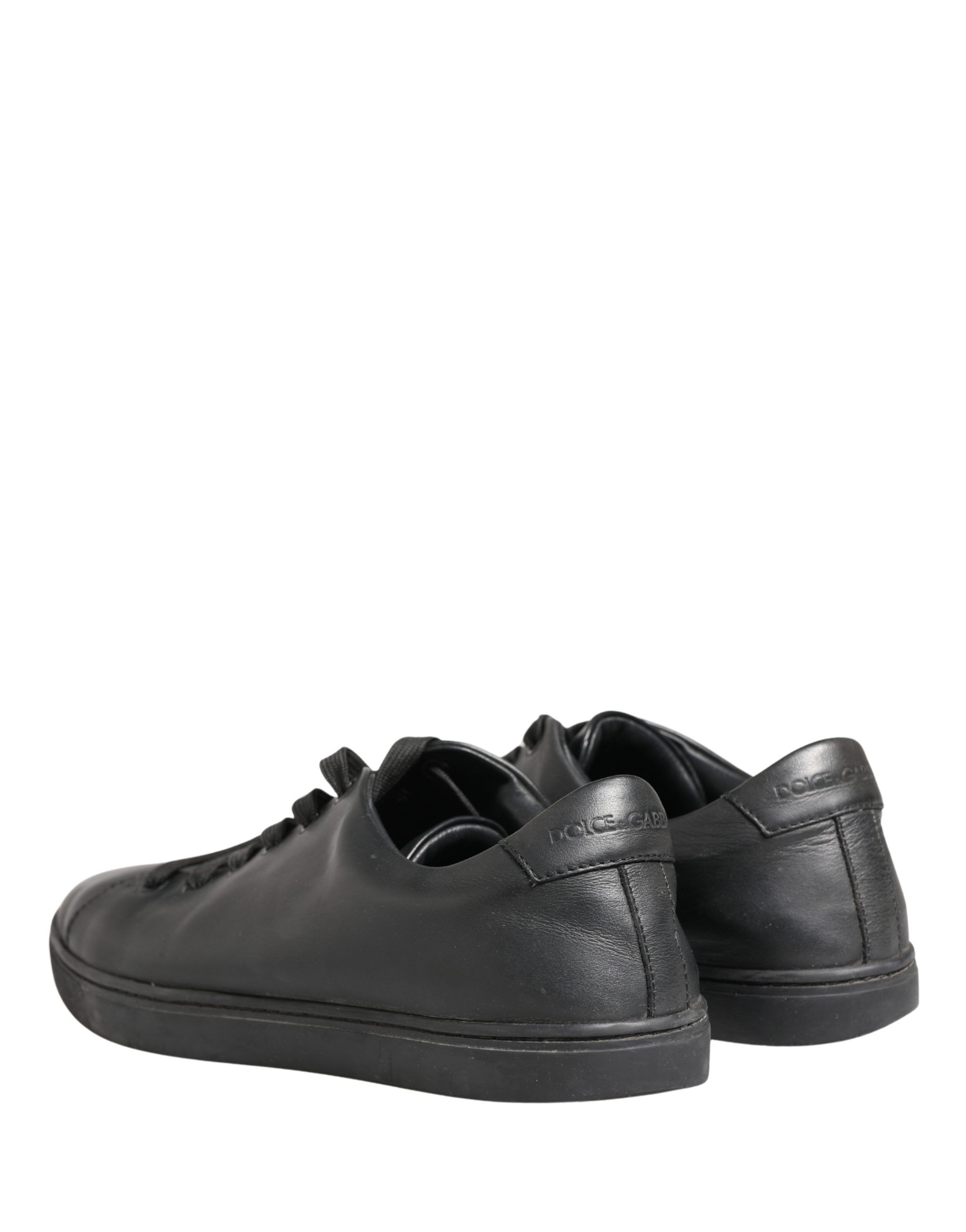 Leather Low Top Lace Up Sneakers Men's Shoes (Pre-Owned) - Dolce & Gabbana - Modalova