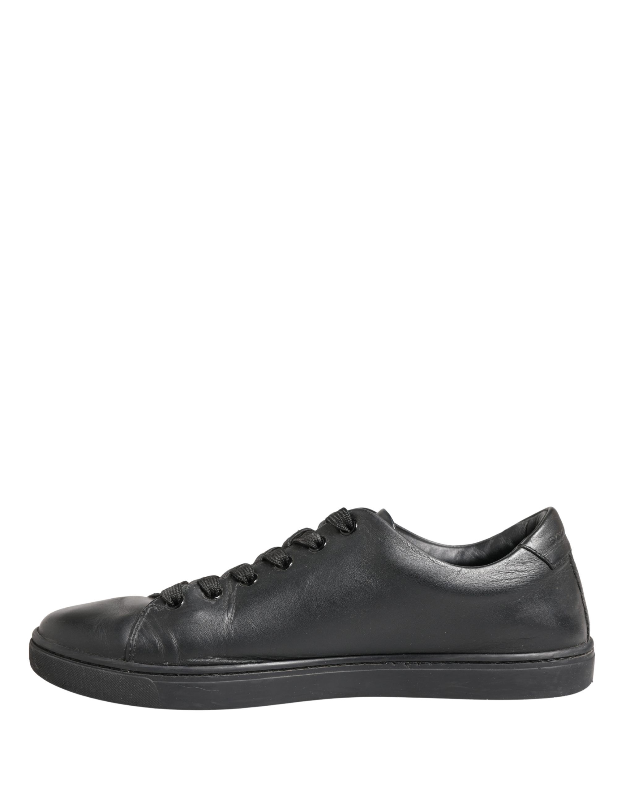 Leather Low Top Lace Up Sneakers Men's Shoes (Pre-Owned) - Dolce & Gabbana - Modalova